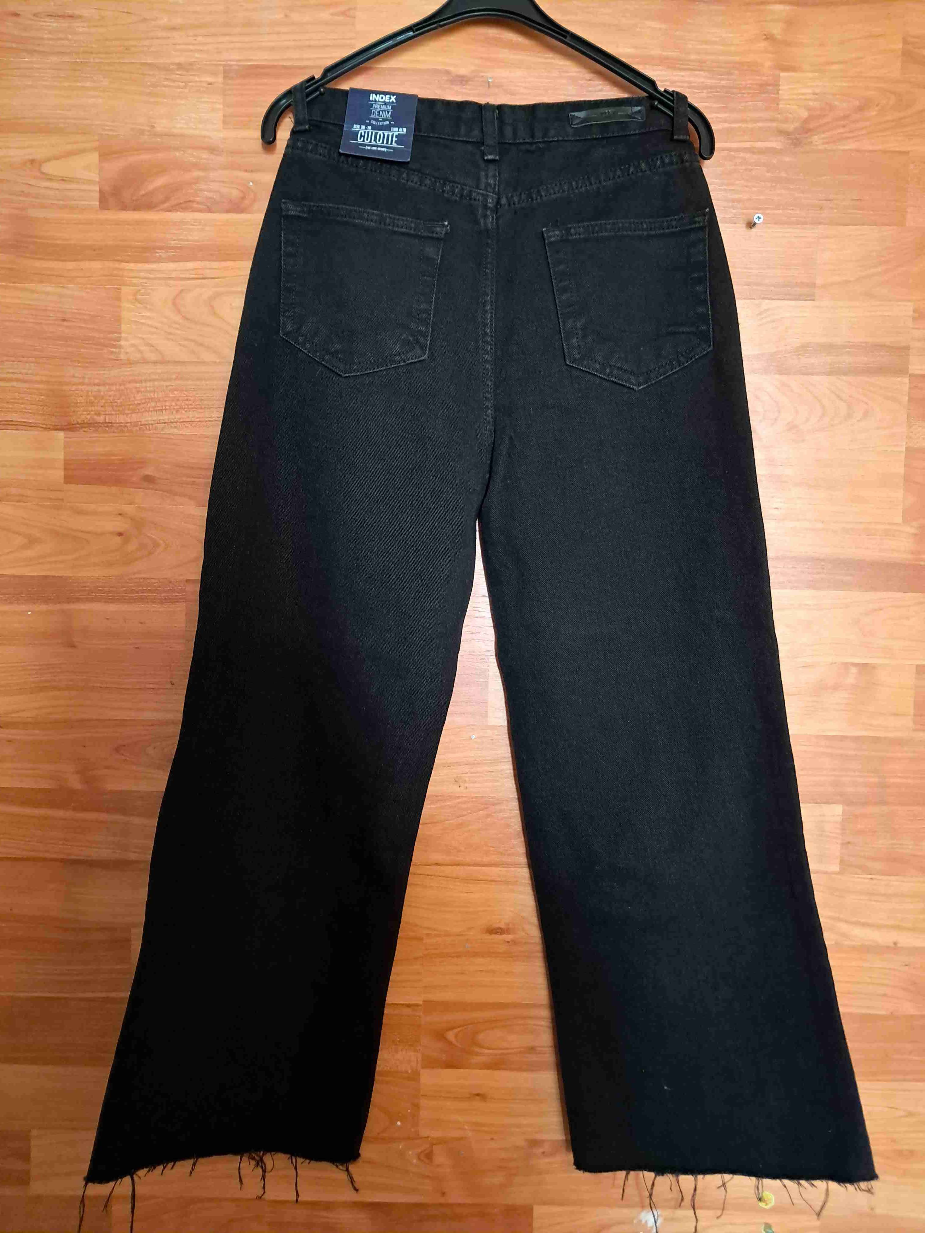 Jeans negros anchos - miniatura 2