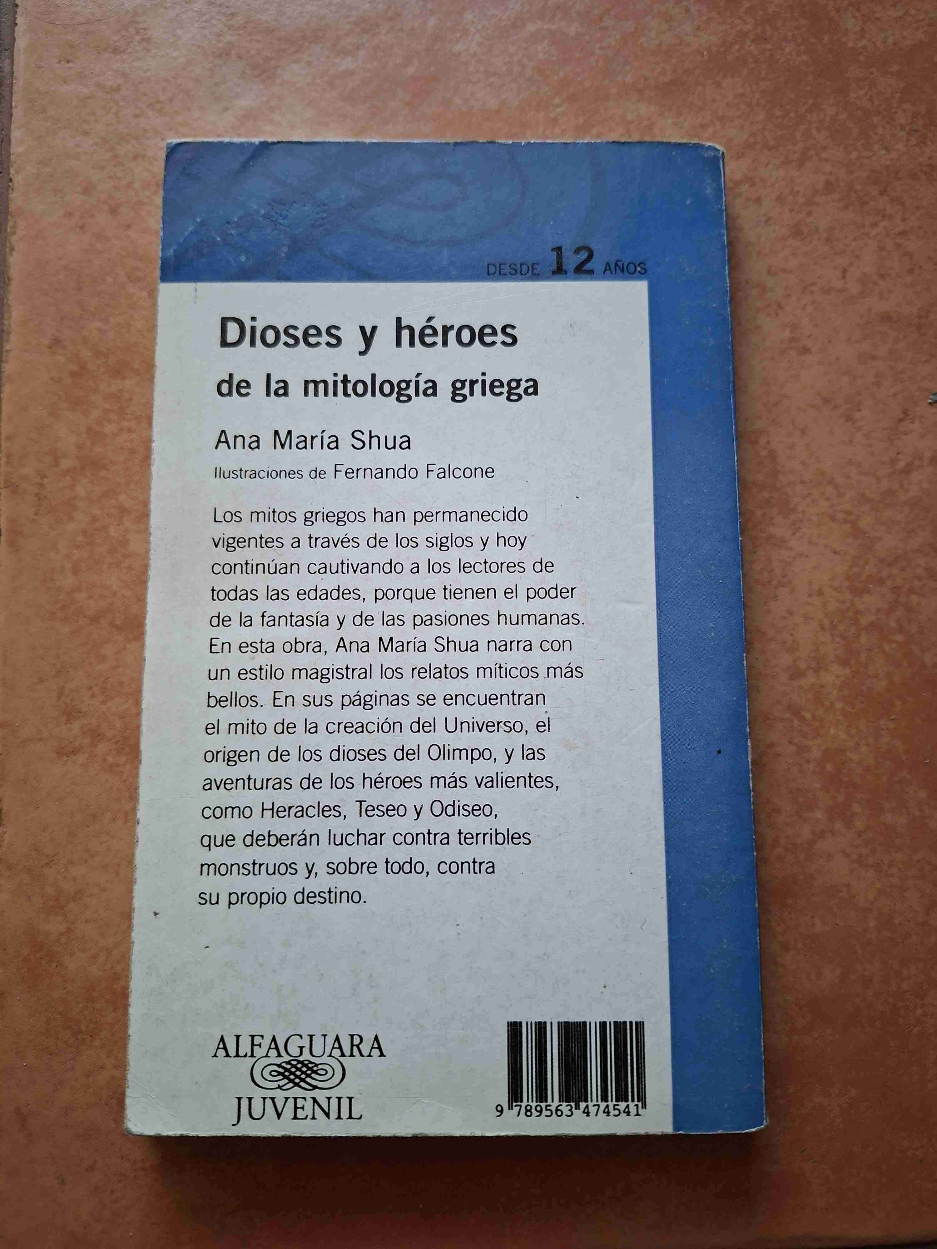 Libro Dioses y héroes mitología griega - miniatura 2