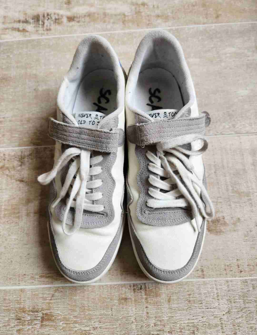 Zapatillas Scalpers, blanco y gris - miniatura 2