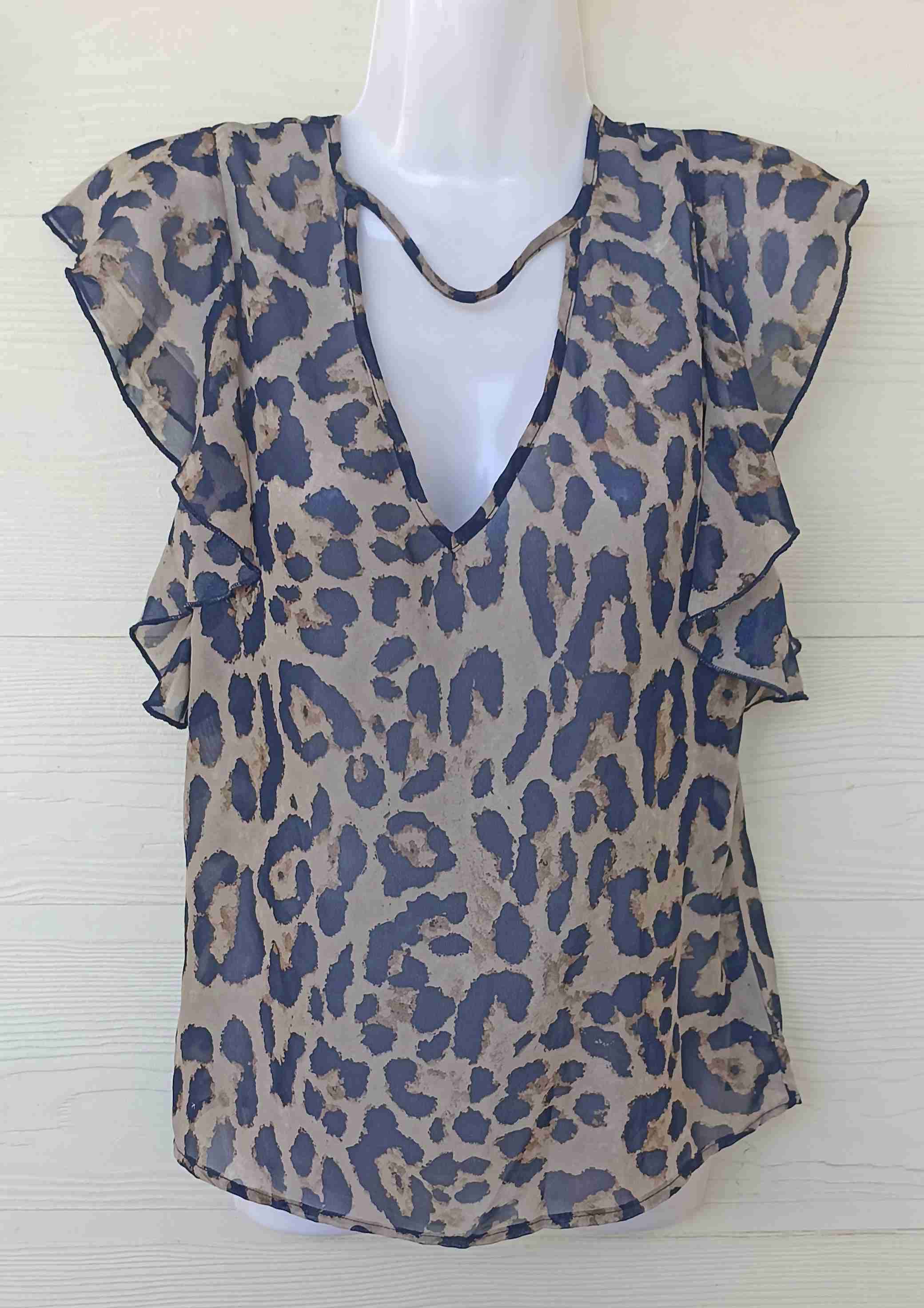 Blusa morada con diseño bohemio - miniatura 3