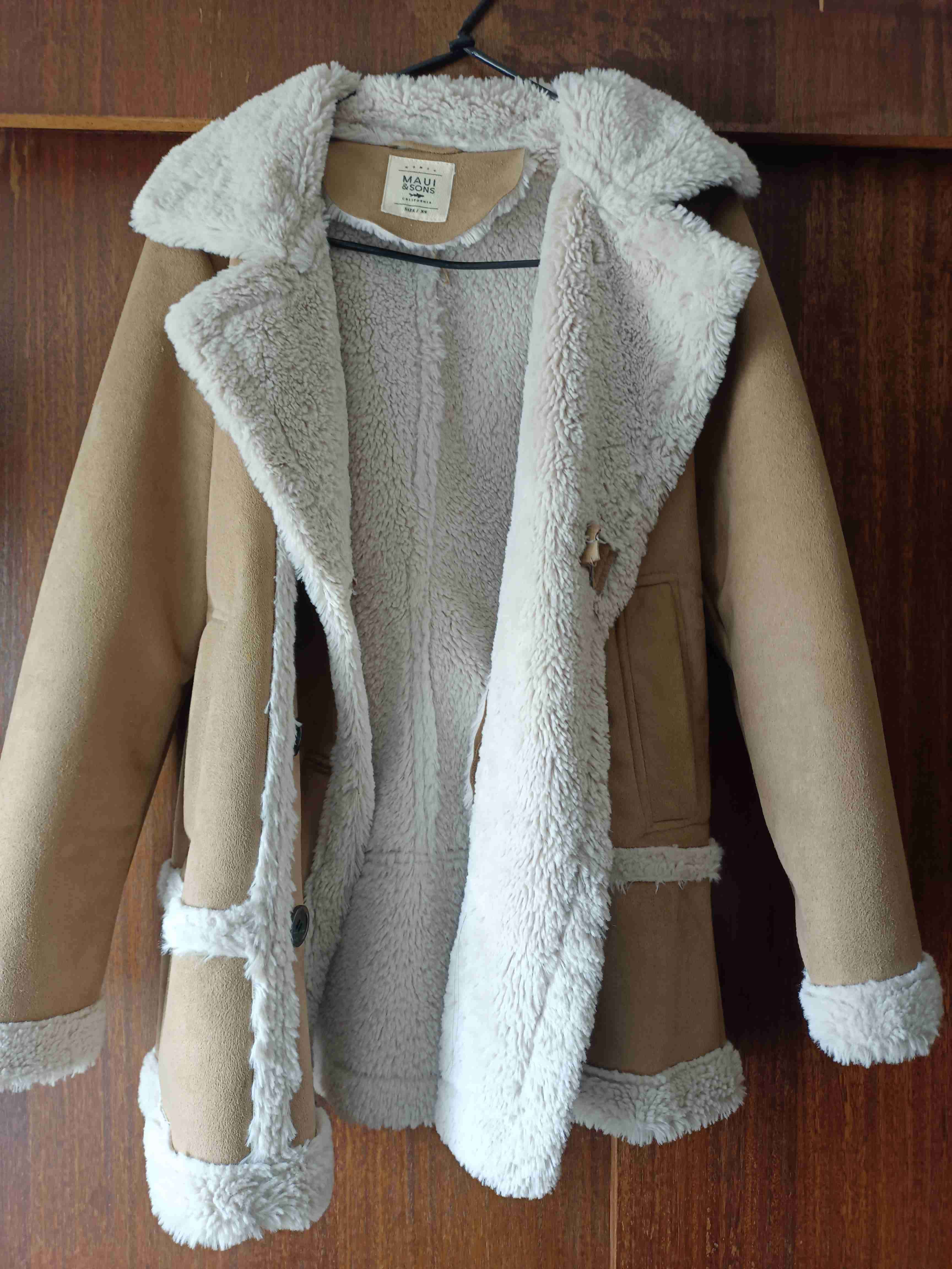 Abrigo camel con interior de lana - miniatura 2