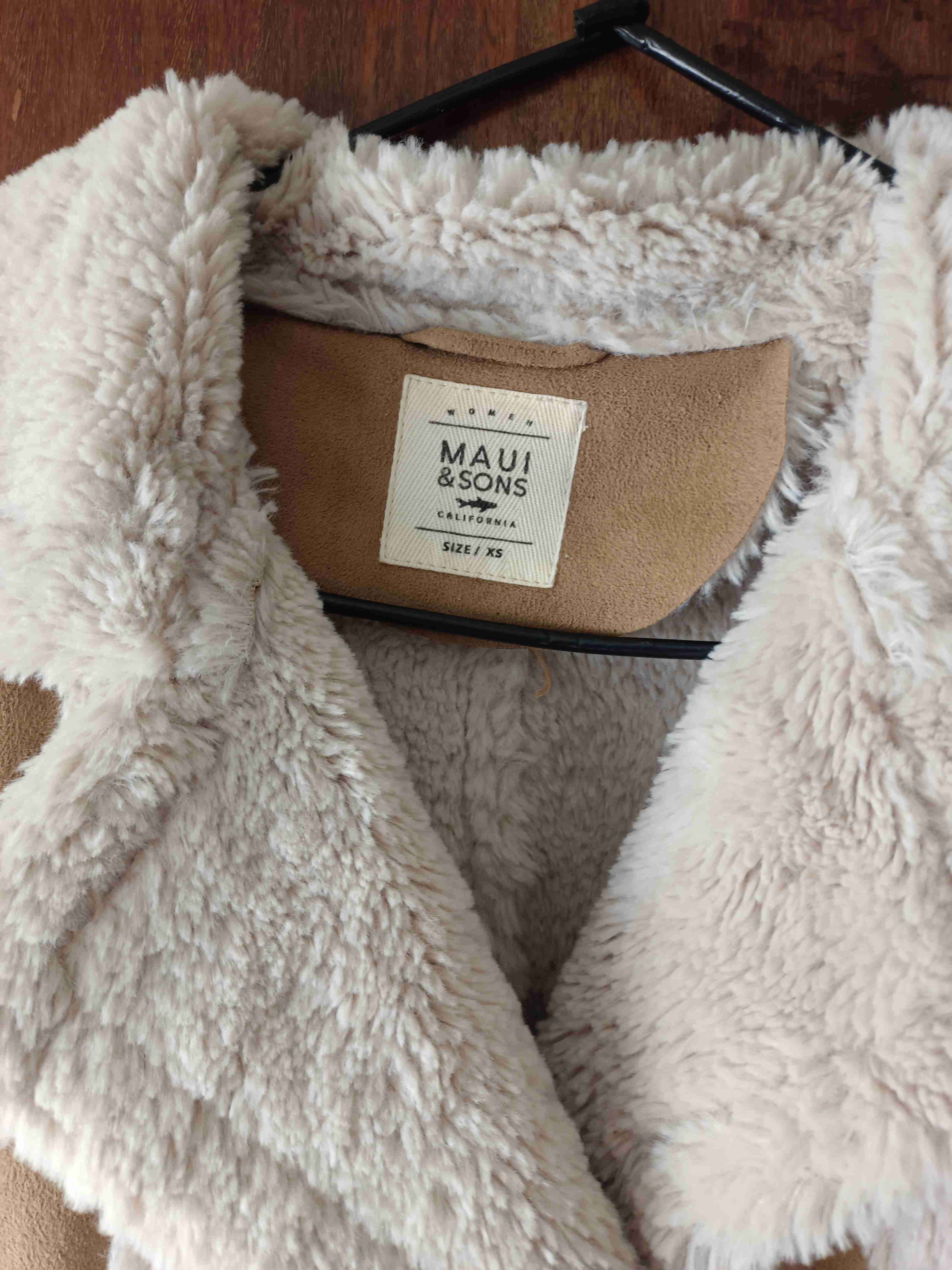 Abrigo camel con interior de lana - miniatura 5