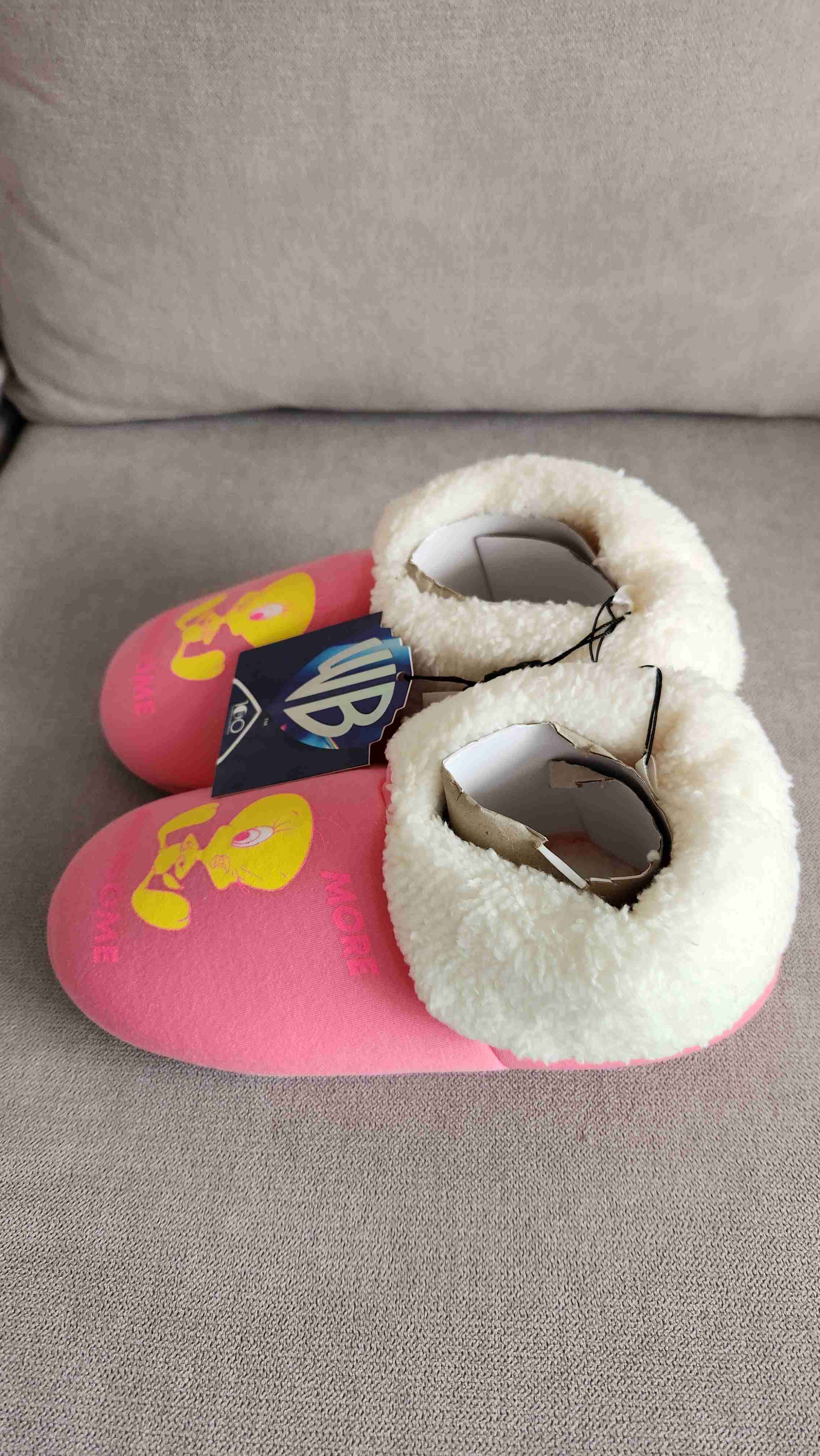 Pantuflas rosadas Piolin talla M - miniatura 4