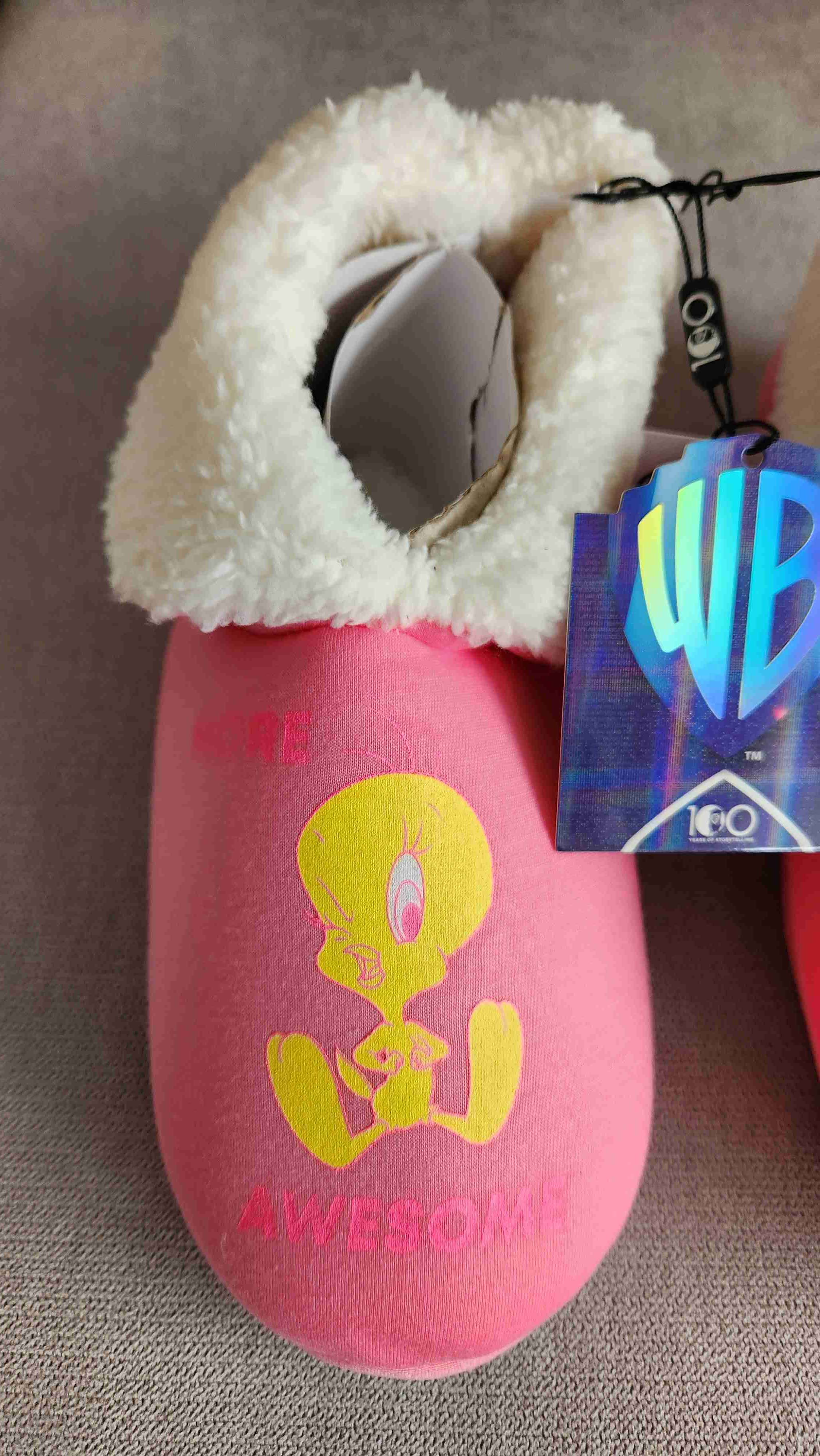 Pantuflas rosadas Piolin talla M - miniatura 5