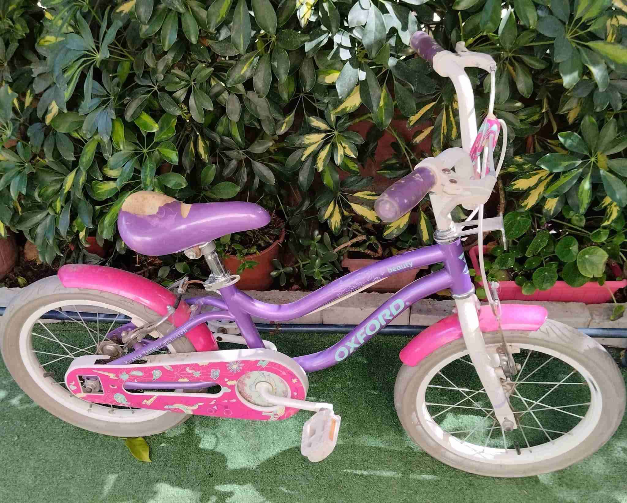 Bicicleta infantil Oxford morada - miniatura 2