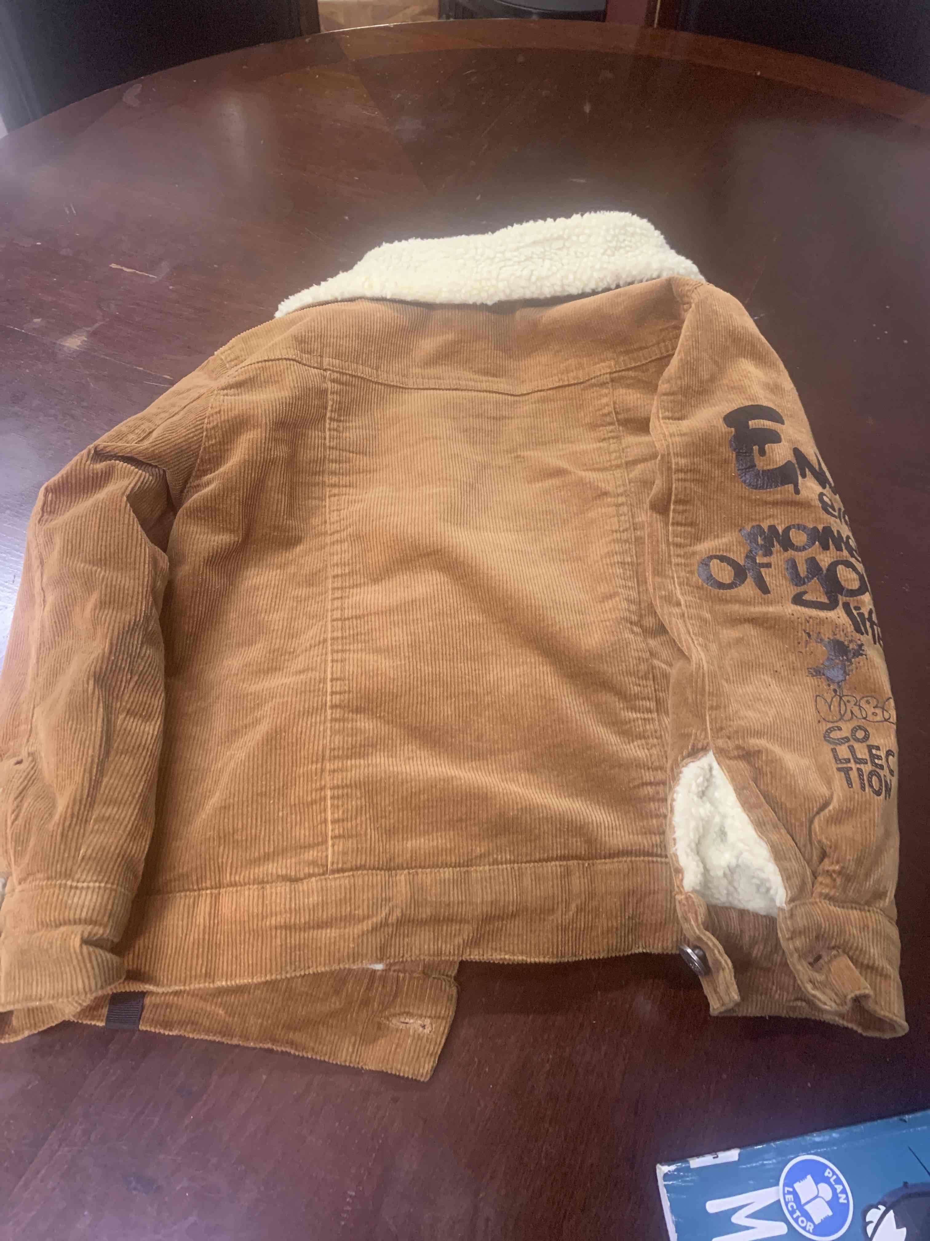 Chaqueta de cotele grueso forrada talla 8 - miniatura 2