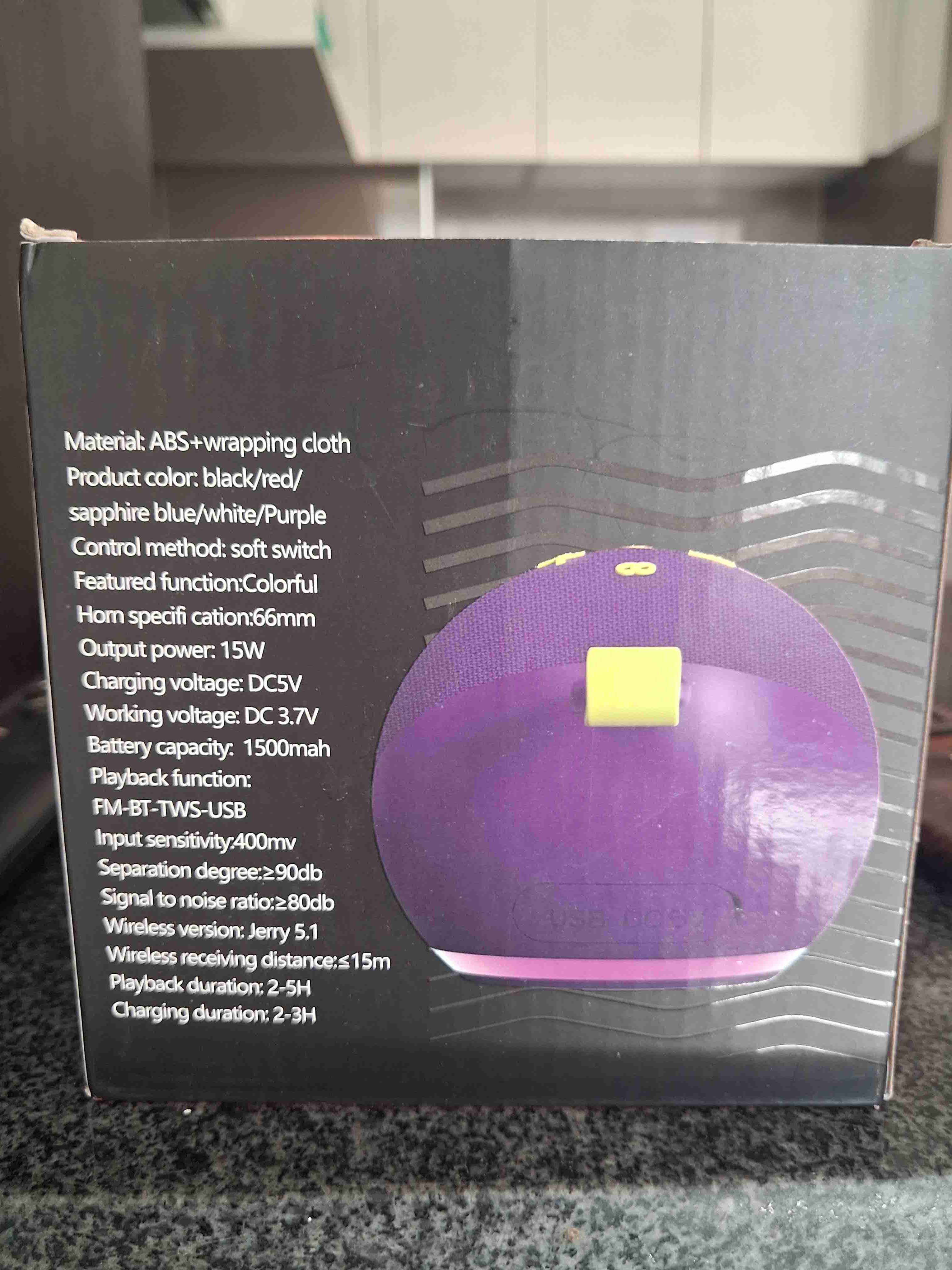 Parlante inalámbrico 15W negro - miniatura 2