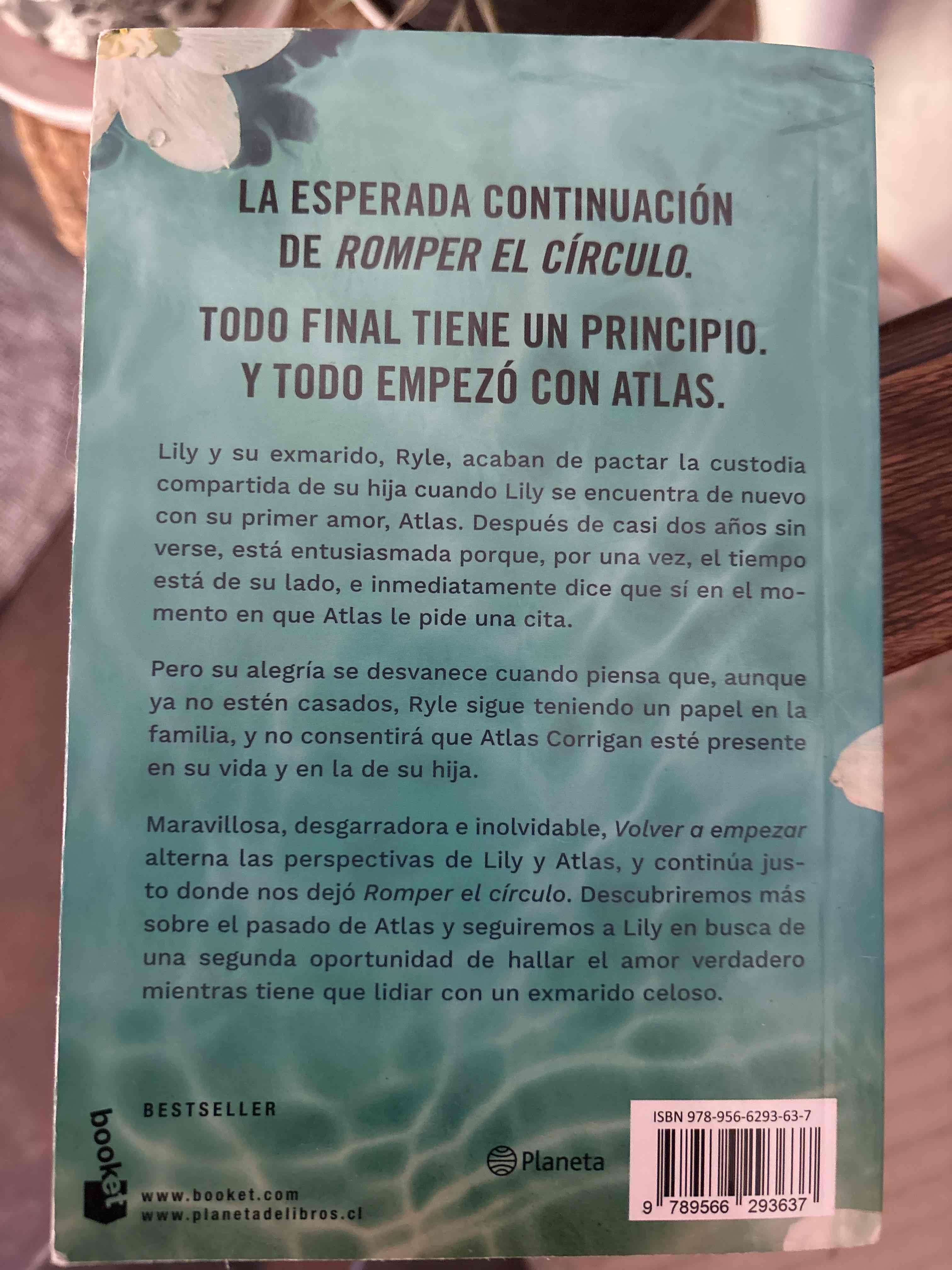 Libro 'Volver a Empezar' Colleen Hoover - miniatura 2