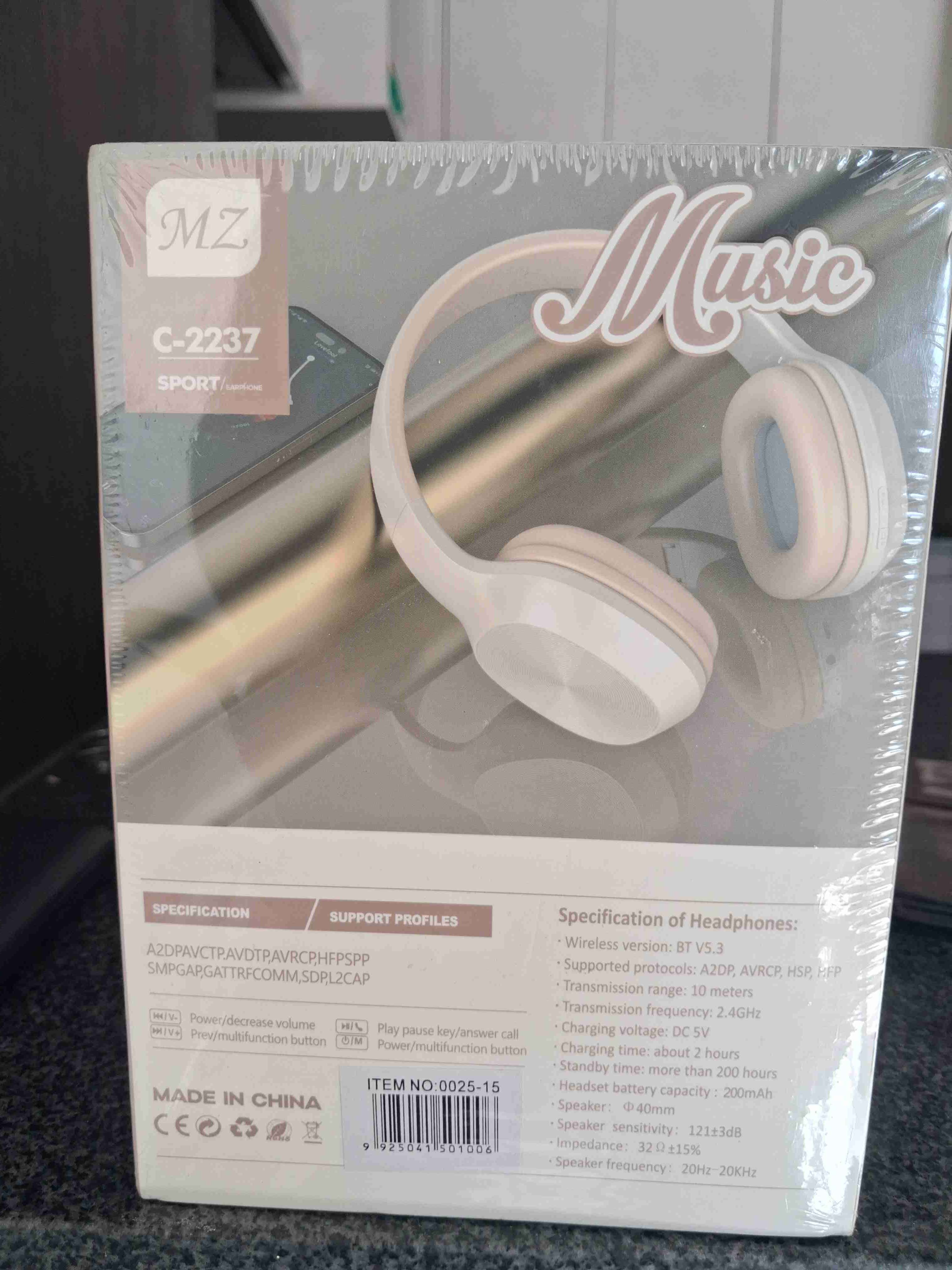 Audífonos inalámbricos MZ C-2237 - miniatura 2