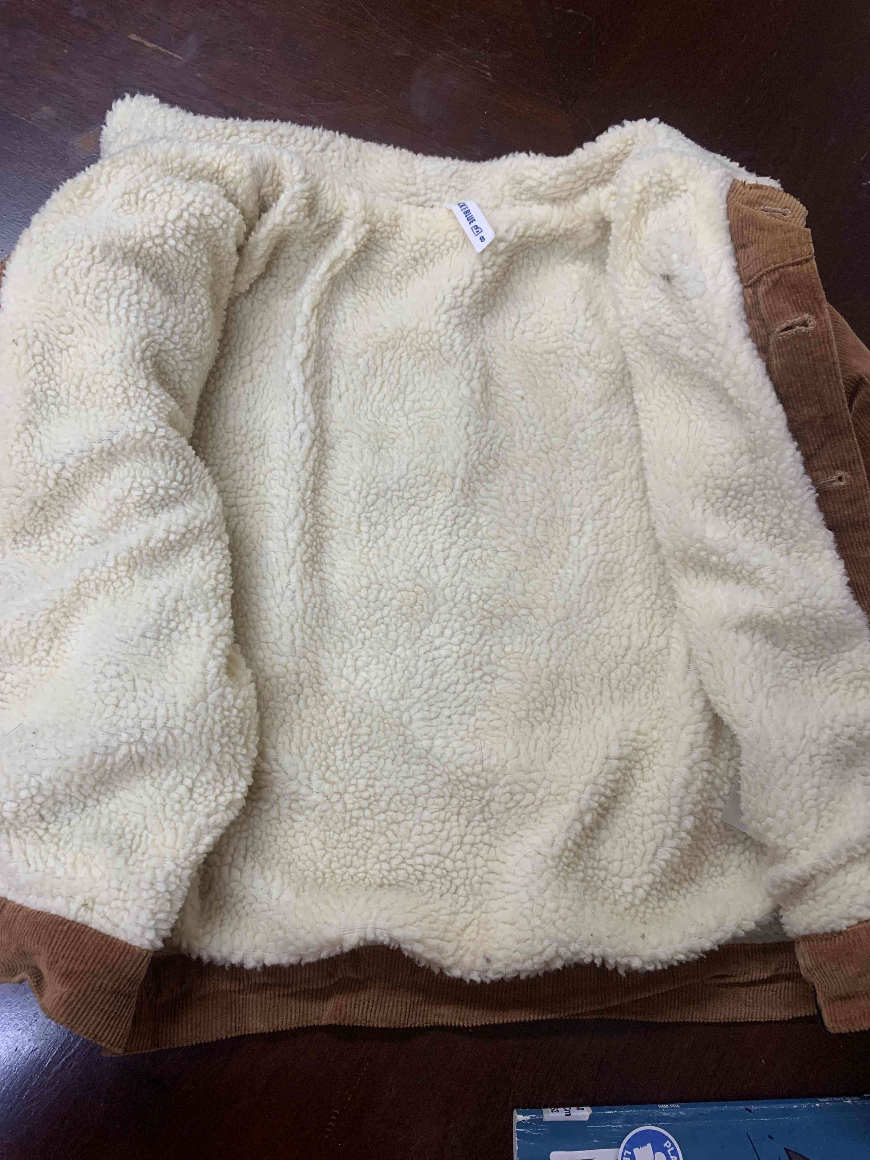 Chaqueta de cotele grueso forrada talla 8 - miniatura 3