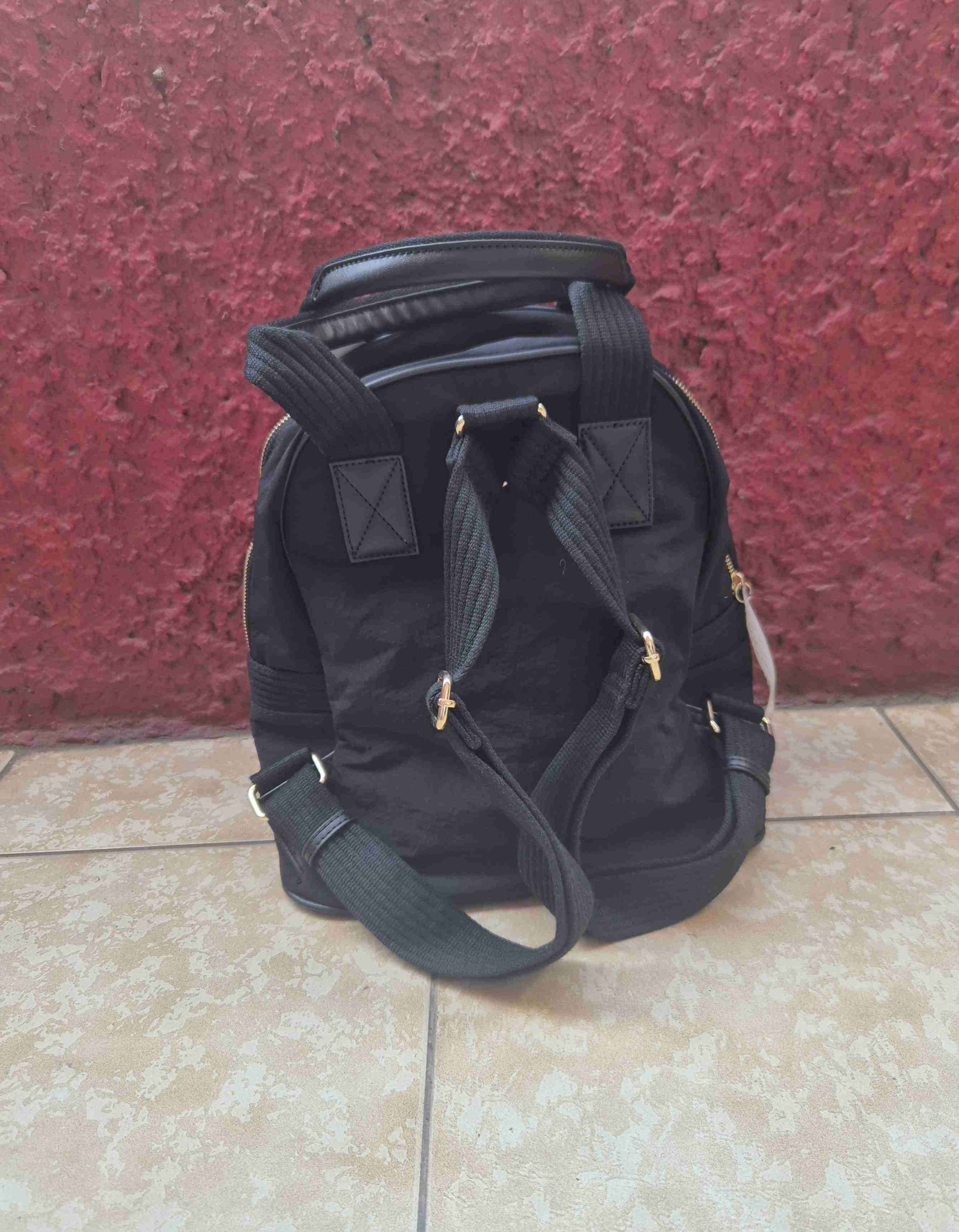 Mochila negra Rue du Voyage, Isadora - miniatura 2