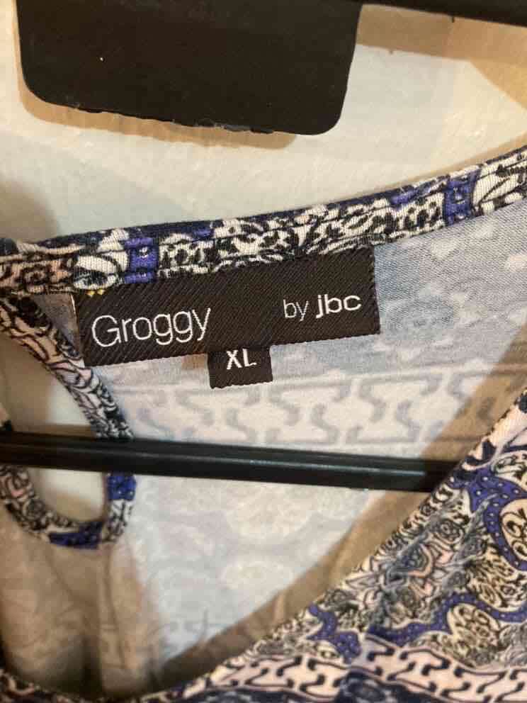 Enterito estampado azul y blanco - miniatura 2