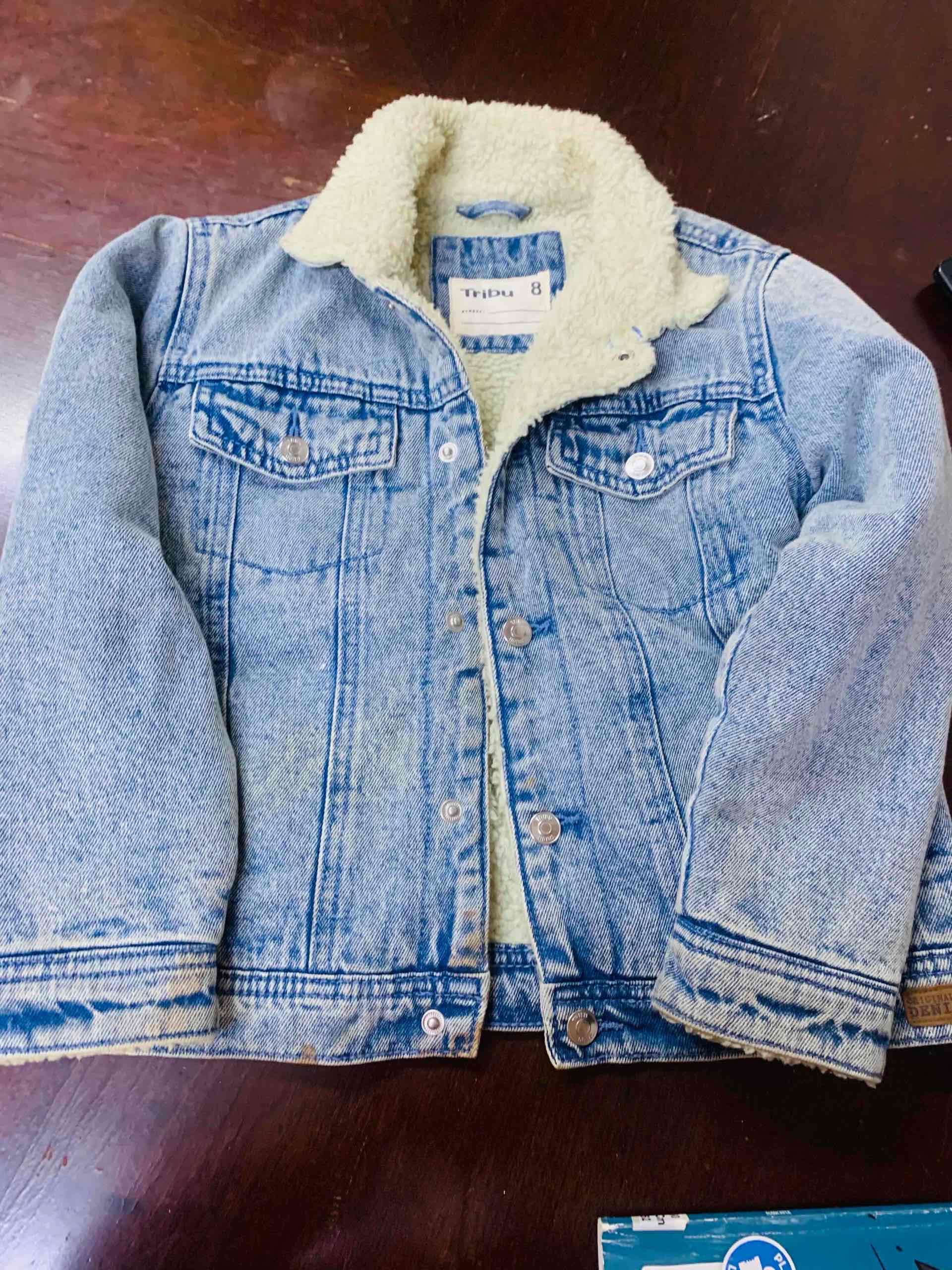 Chaqueta de mezclilla con forro - miniatura 3