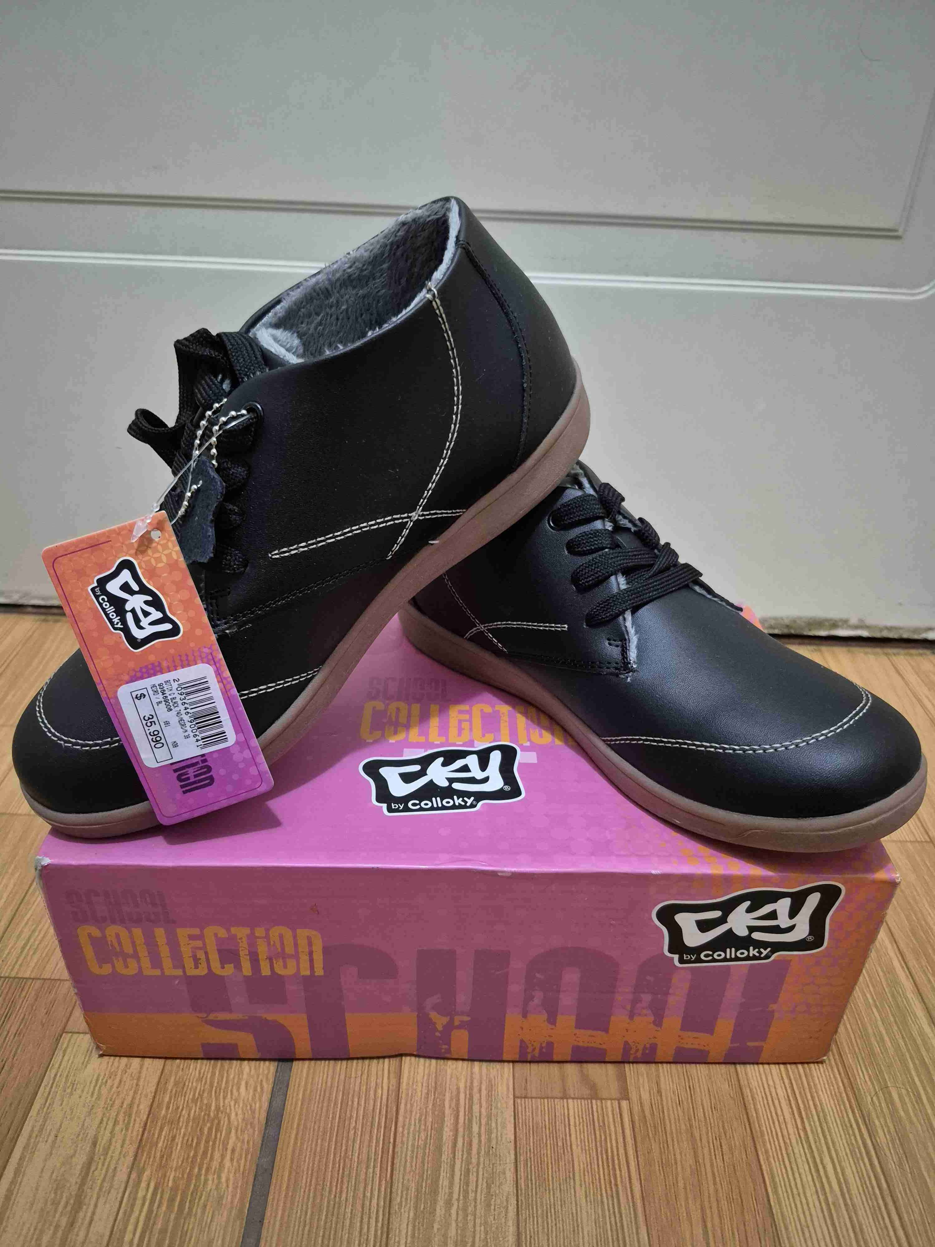 Zapatillas negras Colloky - miniatura 1