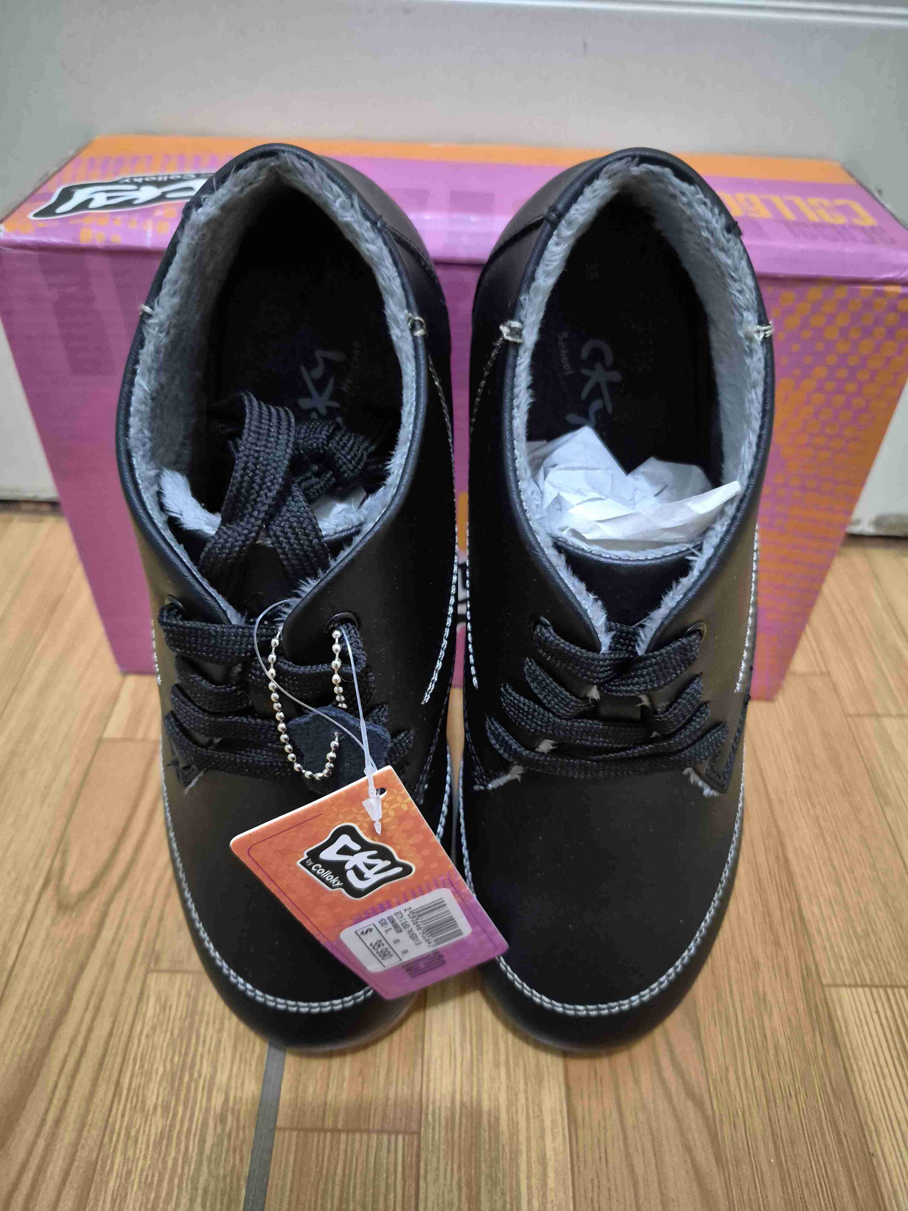 Zapatillas negras Colloky - miniatura 4