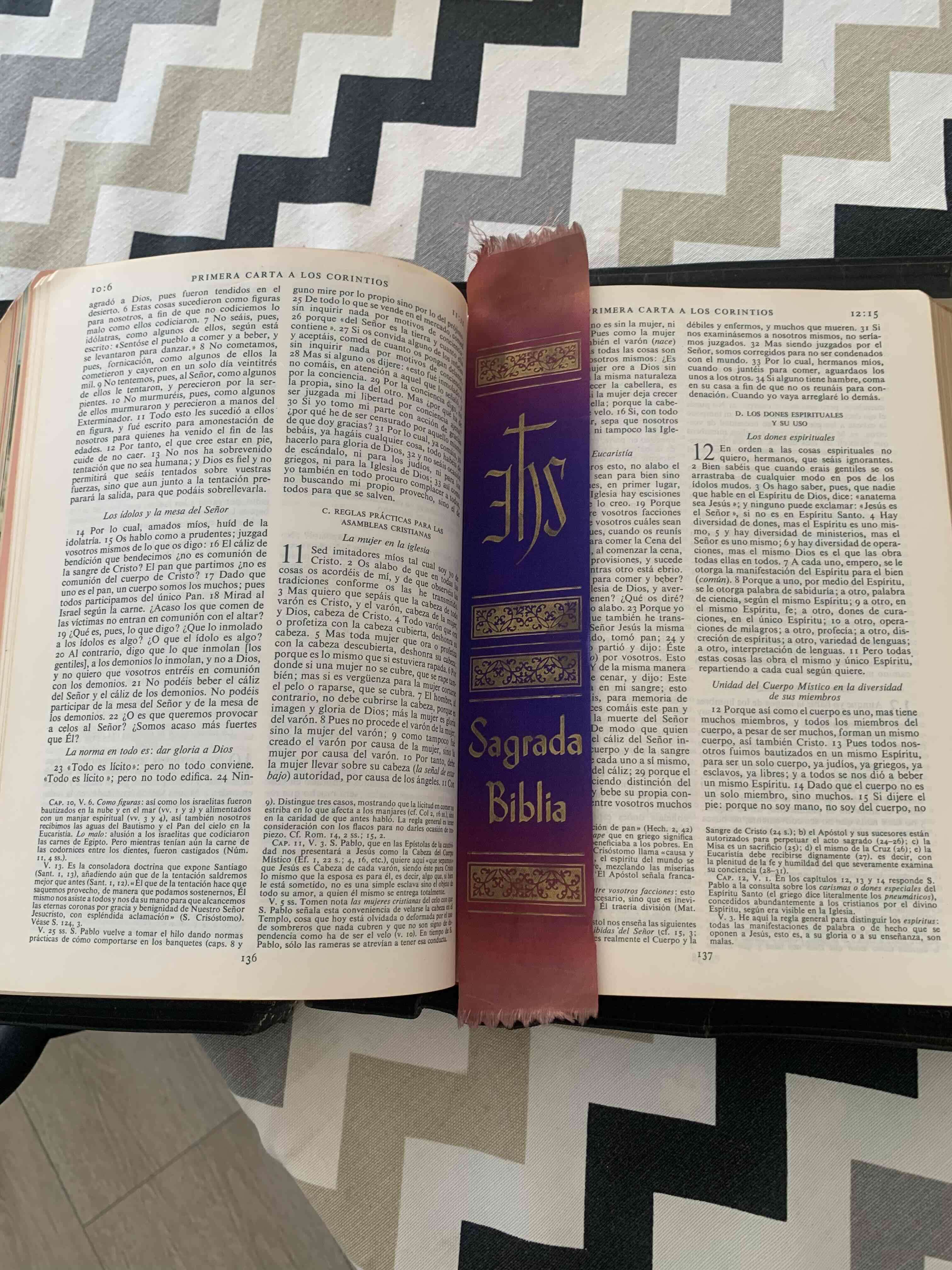 Antigua Sagrada Biblia en español edición Barsa . - miniatura 5