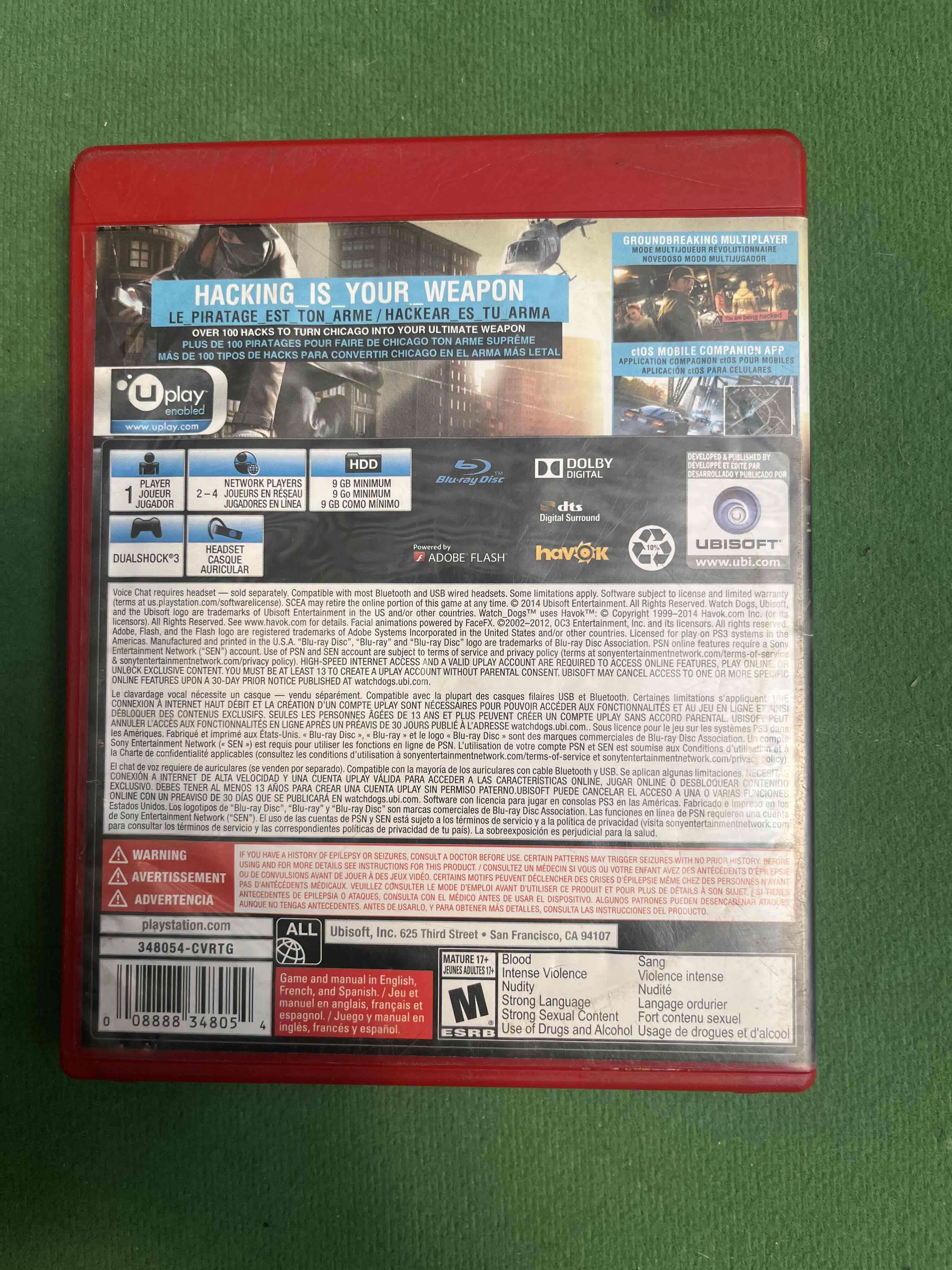 Juego PS3 Watch Dogs - miniatura 2