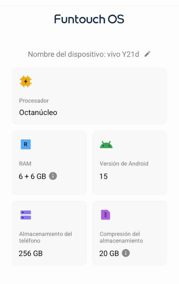 Smartphone Vivo Y21d - miniatura 1