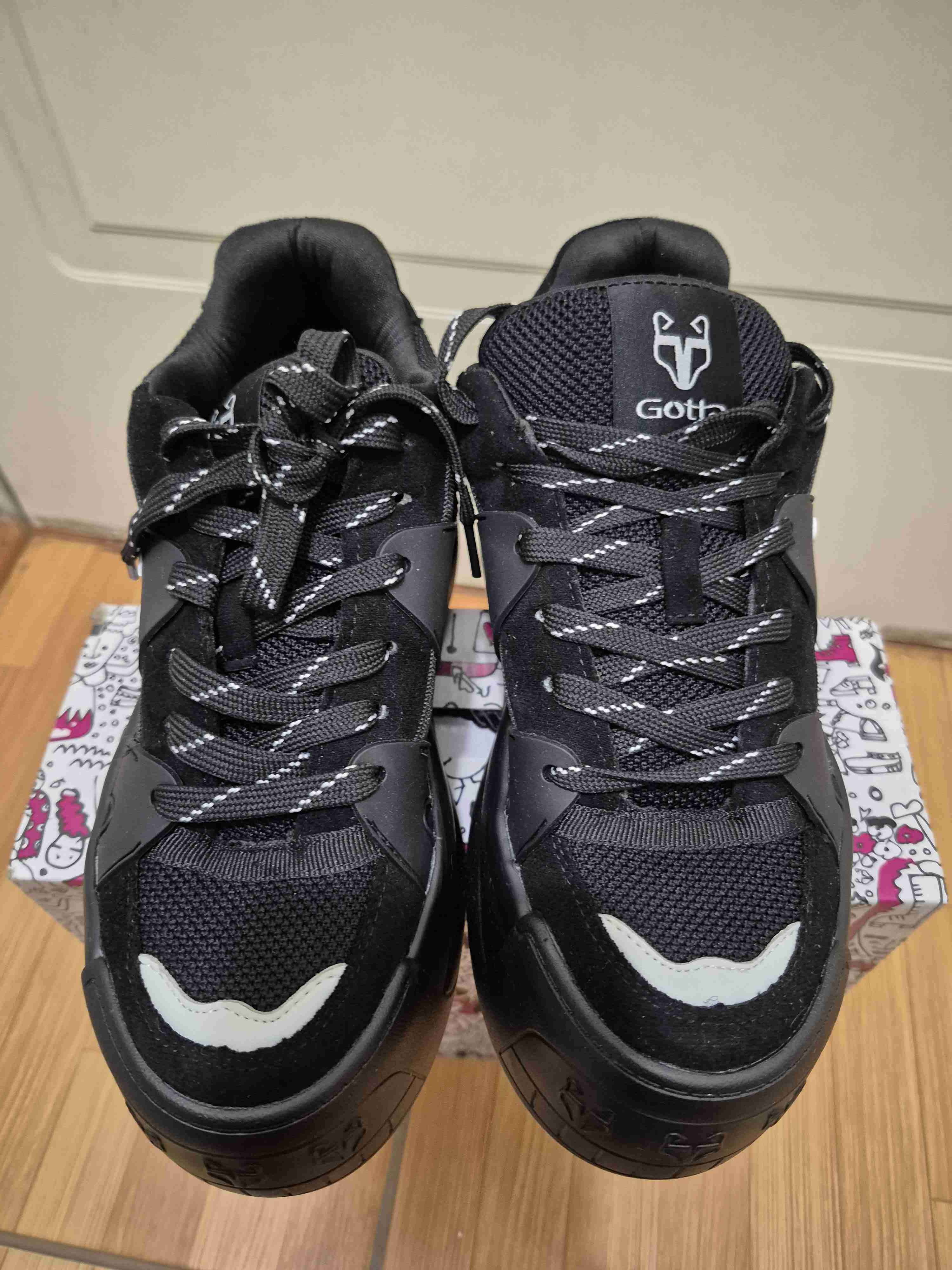 Zapatillas de moda negras GOTTA - miniatura 2