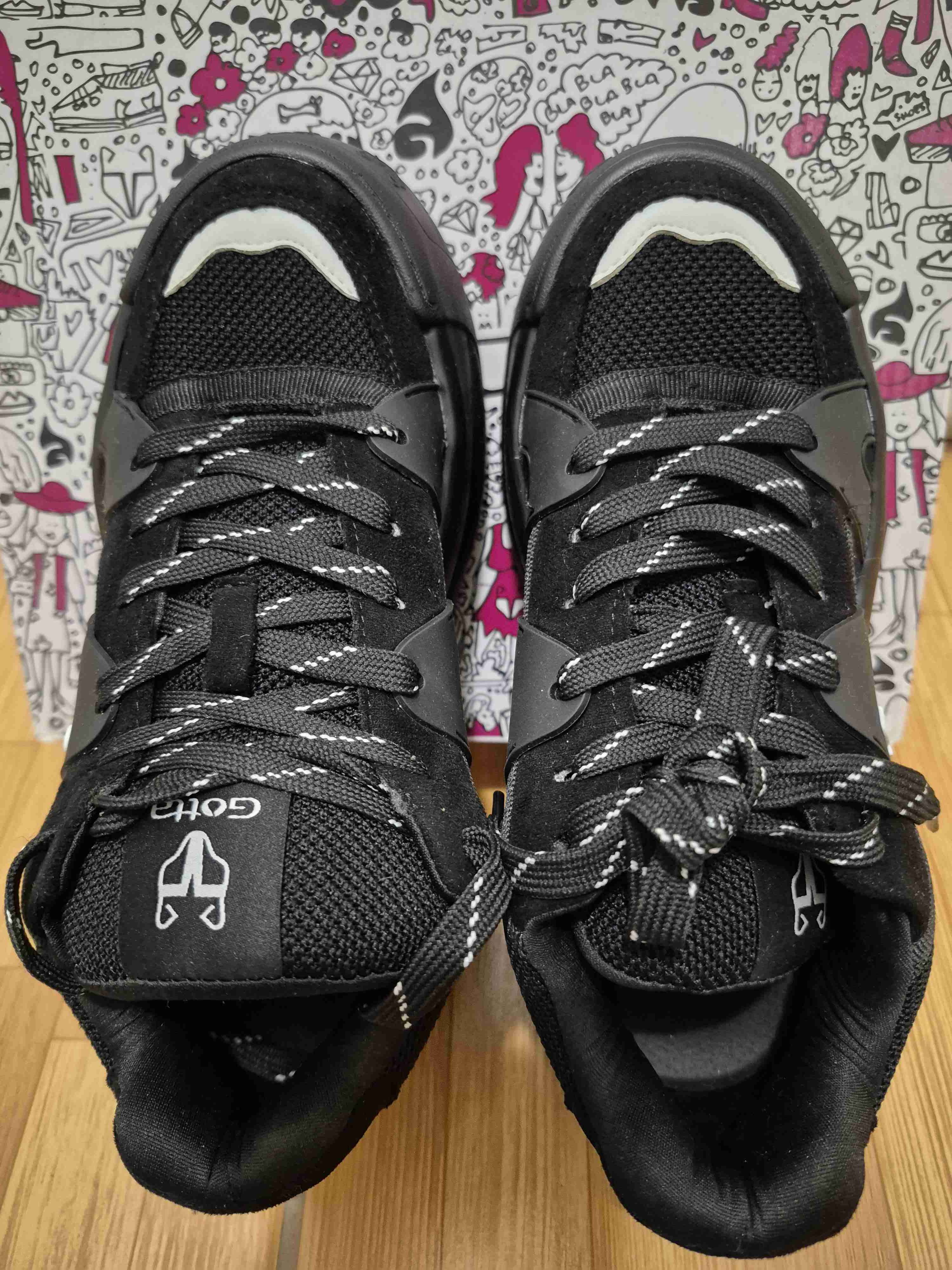 Zapatillas de moda negras GOTTA - miniatura 4