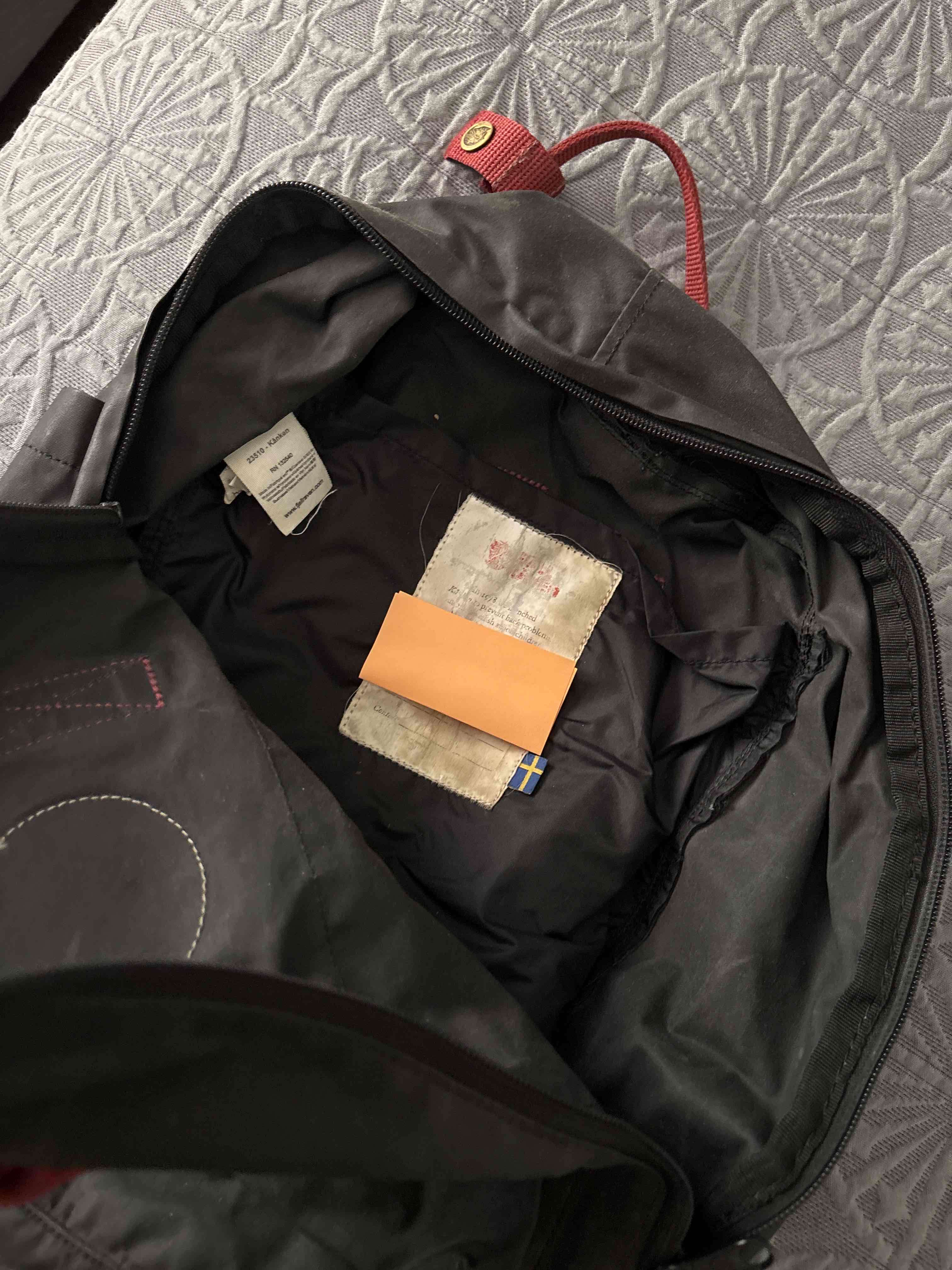 Mochila Fjällräven Kånken negra - miniatura 3