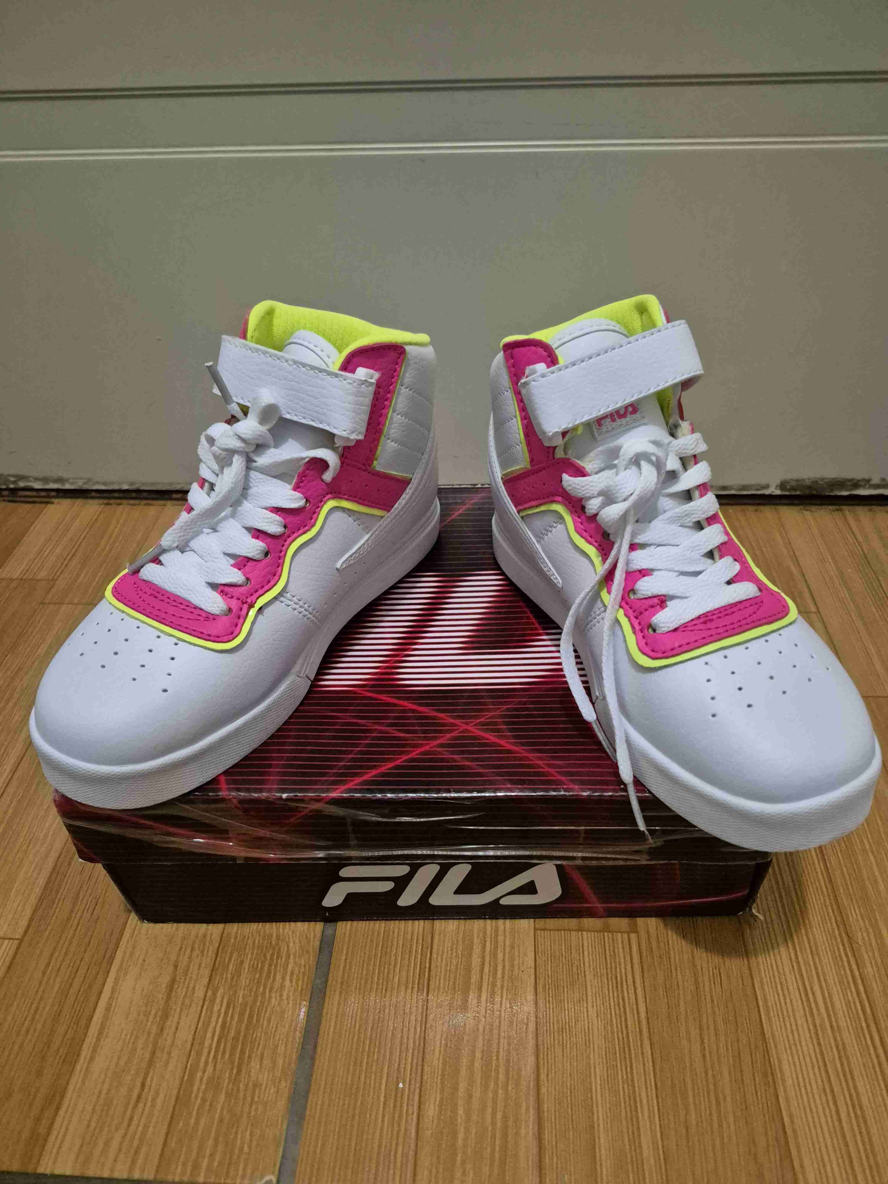 Zapatillas blancas Fila altas - miniatura 2