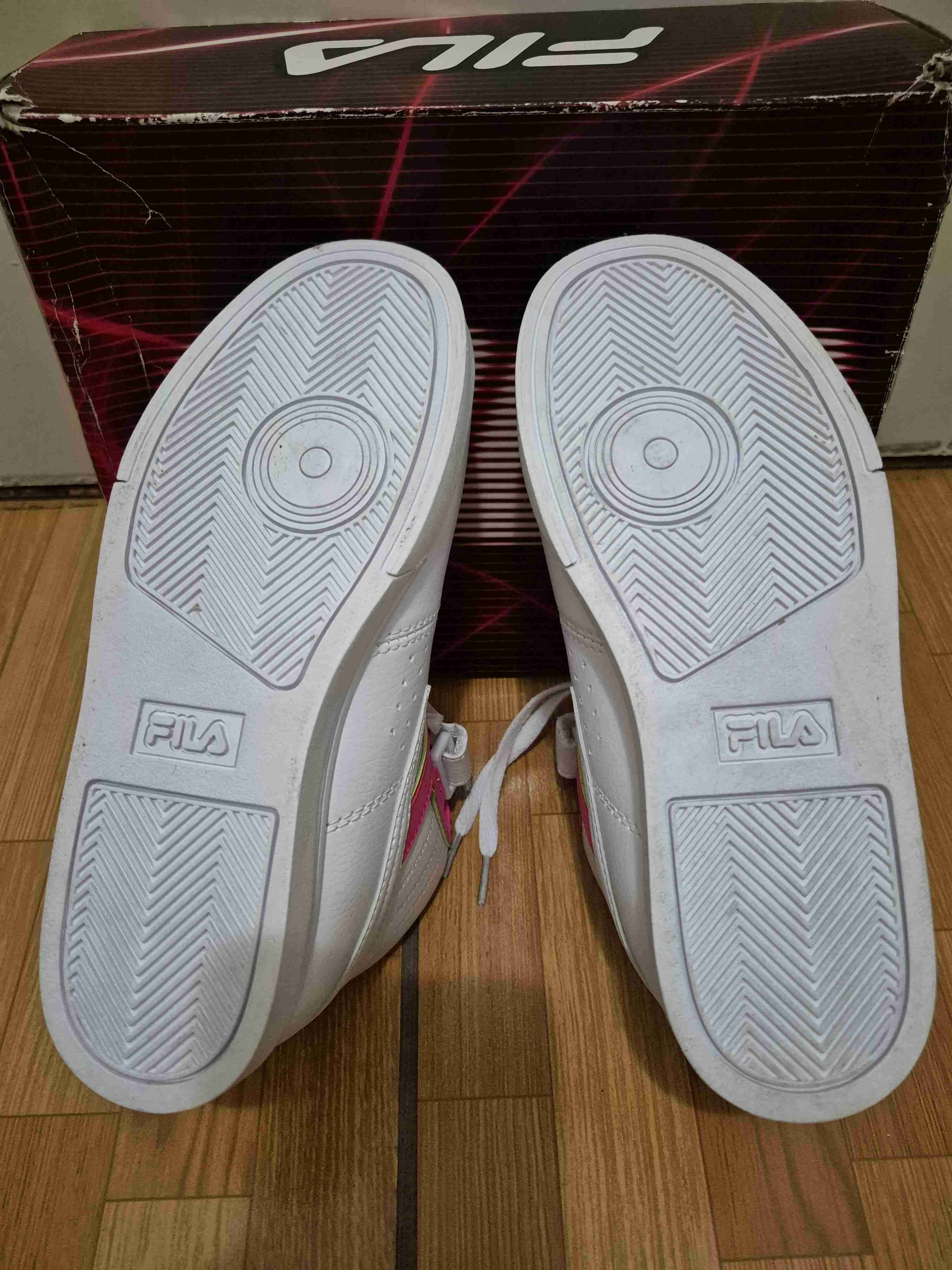 Zapatillas blancas Fila altas - miniatura 4