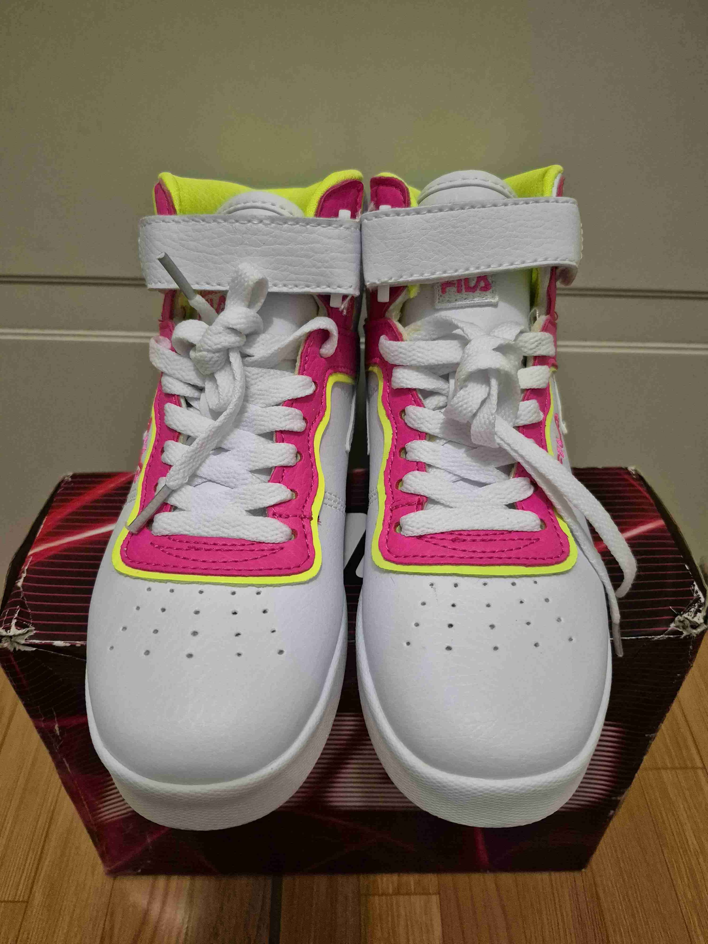 Zapatillas blancas Fila altas - miniatura 5