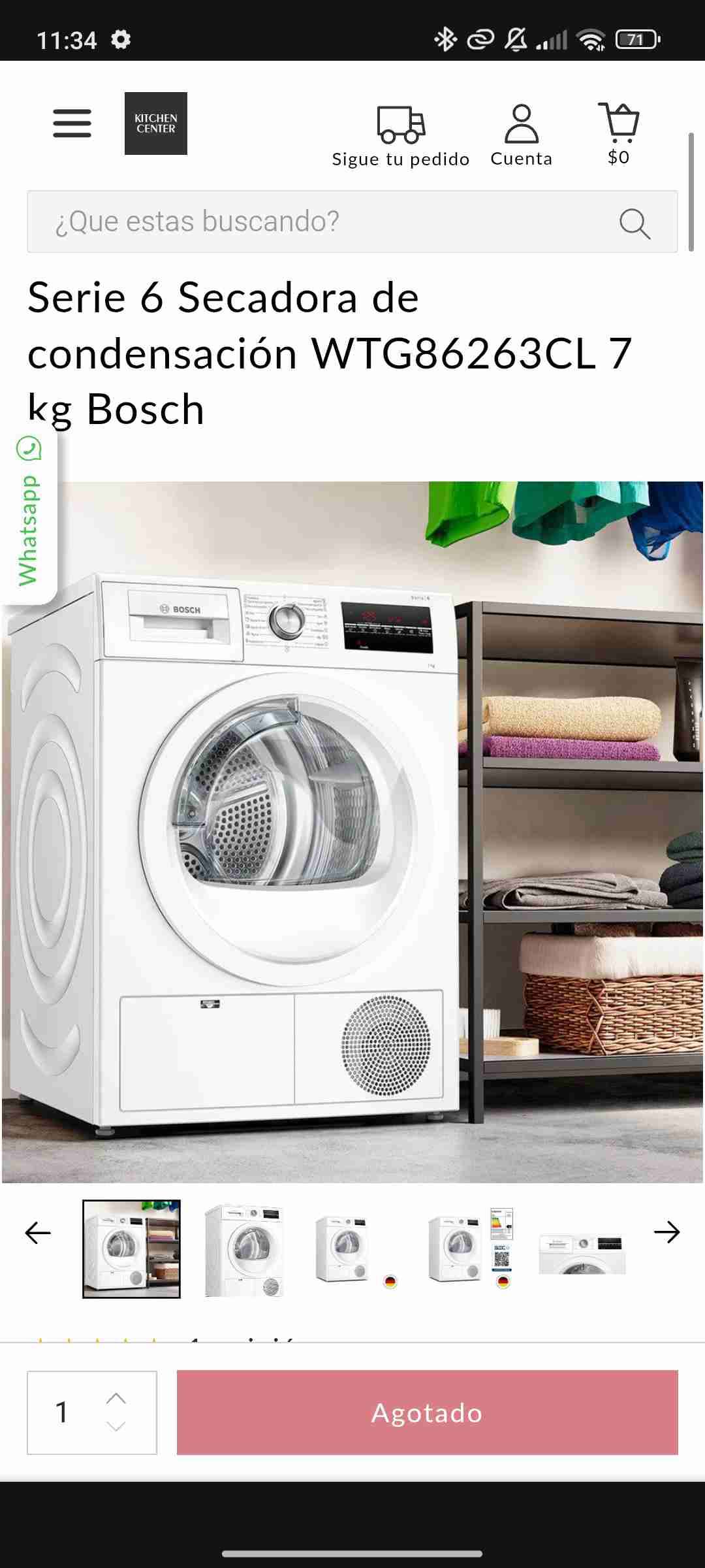 Secadora marca Bosch - miniatura 6