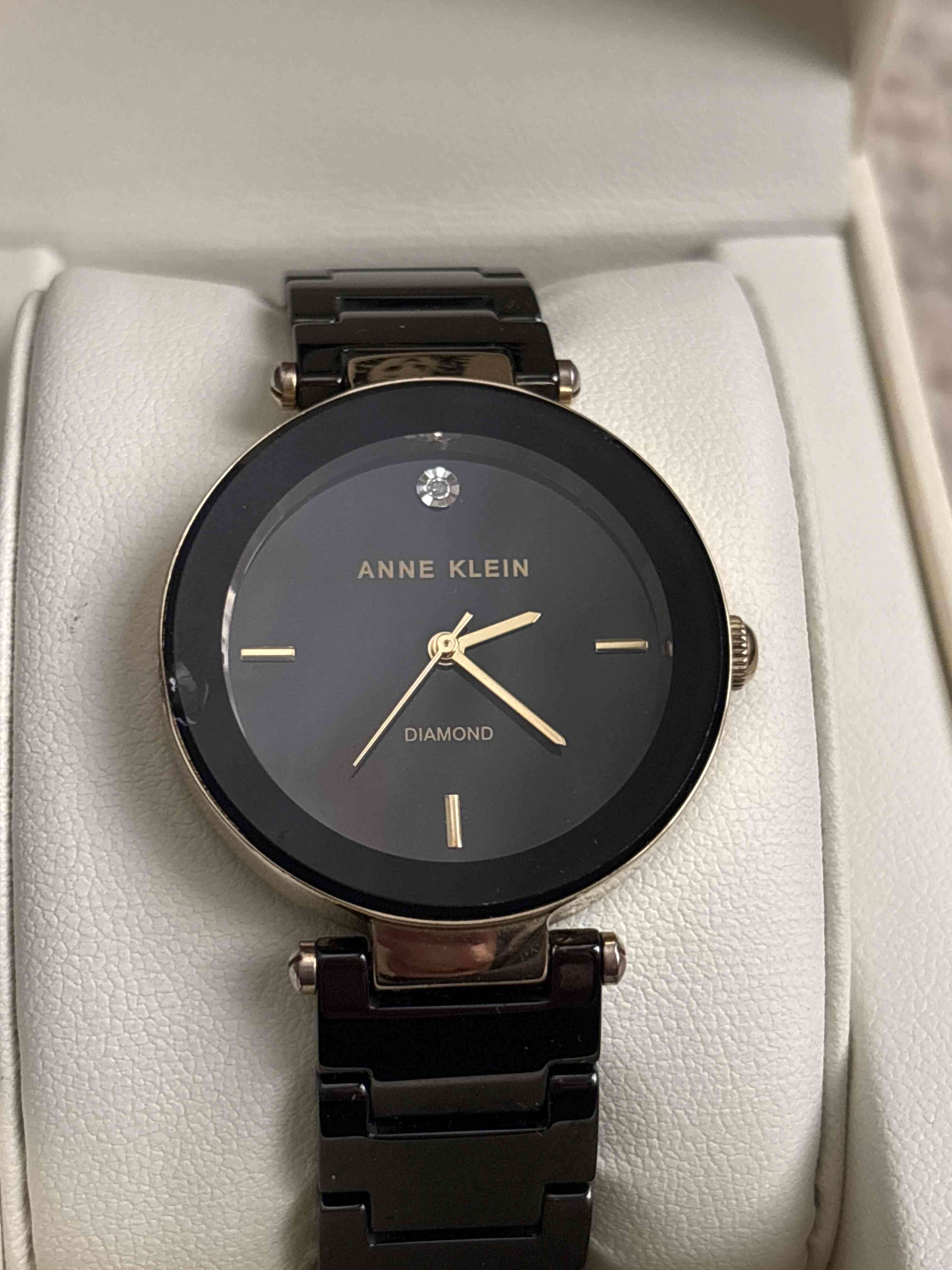Reloj Anne Klein negro elegante - miniatura 4