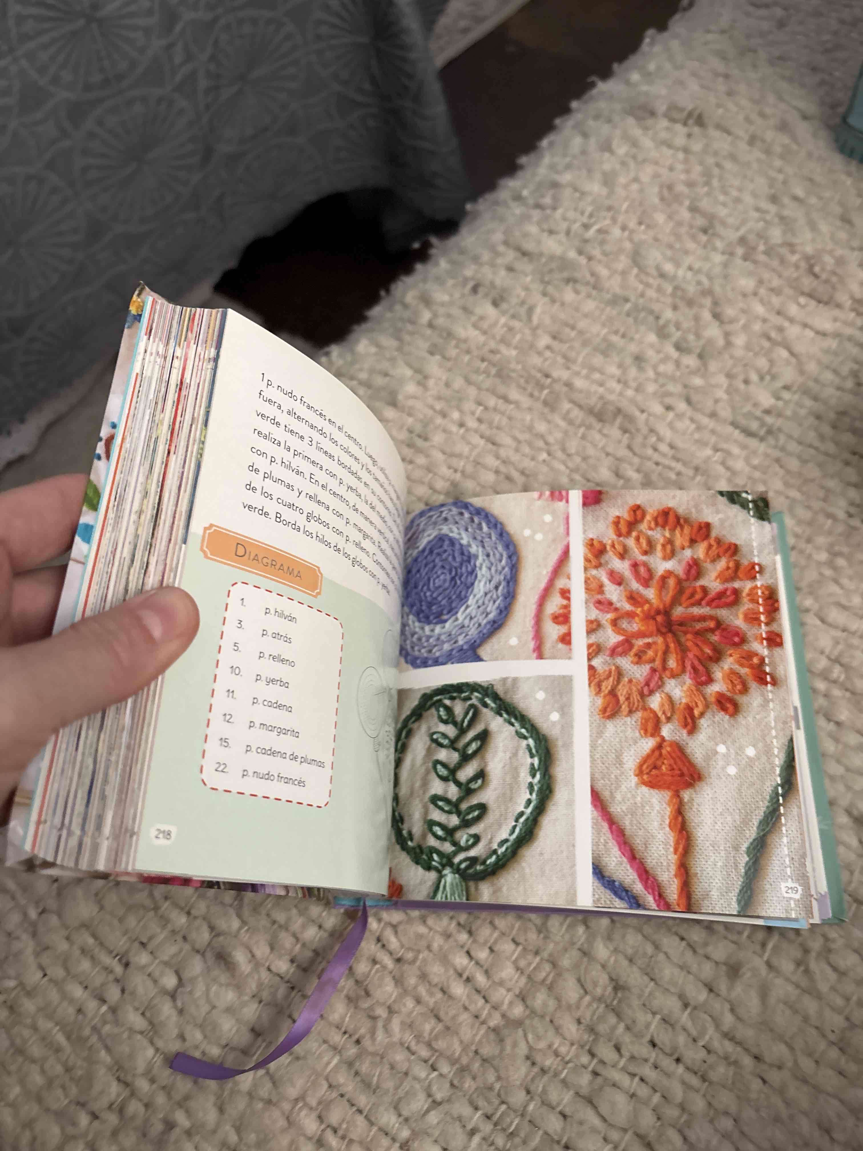 Libro de bordado "El arte de tejer" - miniatura 4