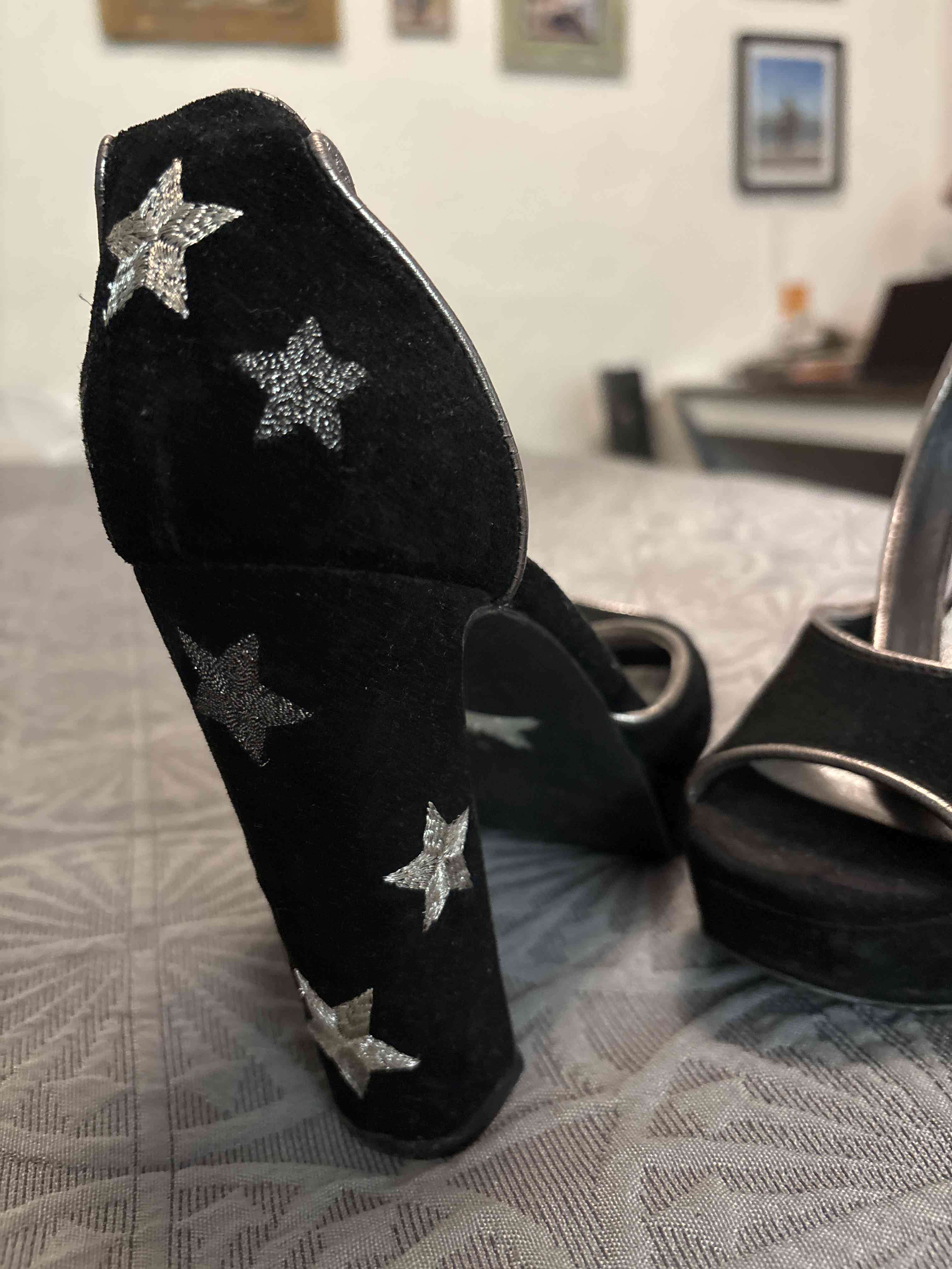 Tacones negros KARL LAGERFELD originales - miniatura 2