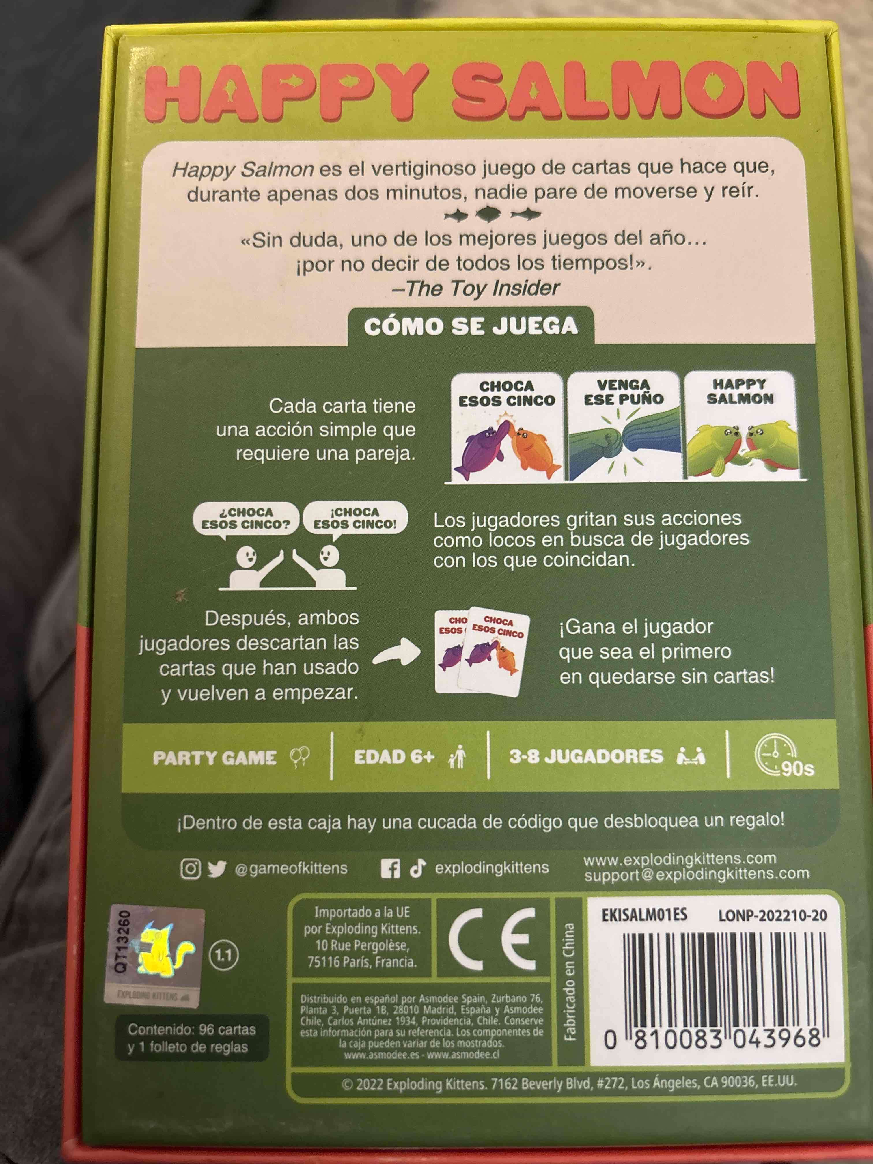 Juego de cartas Happy Salmon - miniatura 2