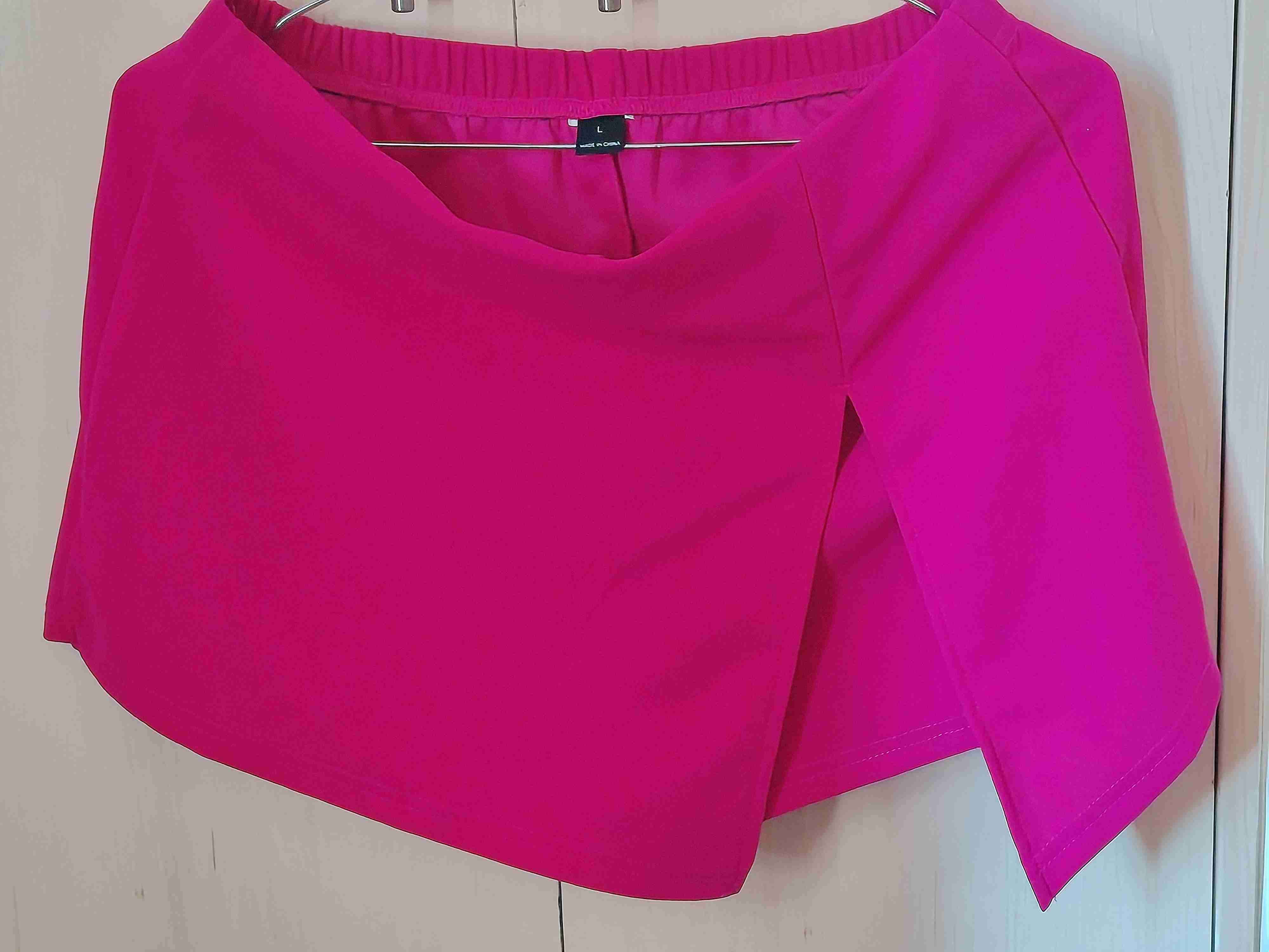Falda short magenta / fucsia talla L - miniatura 1