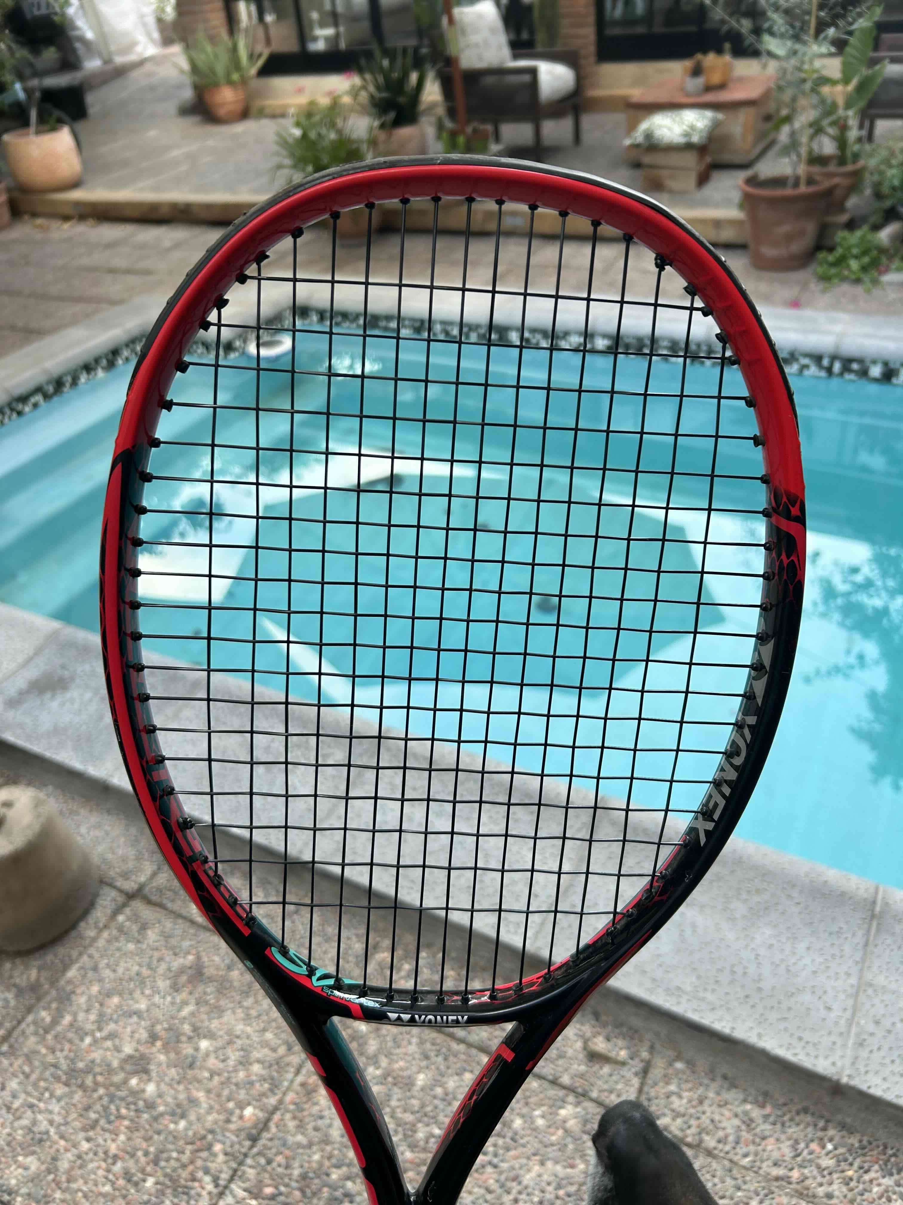 Raqueta de tenis Yonex vcore 100L 2019 - miniatura 2