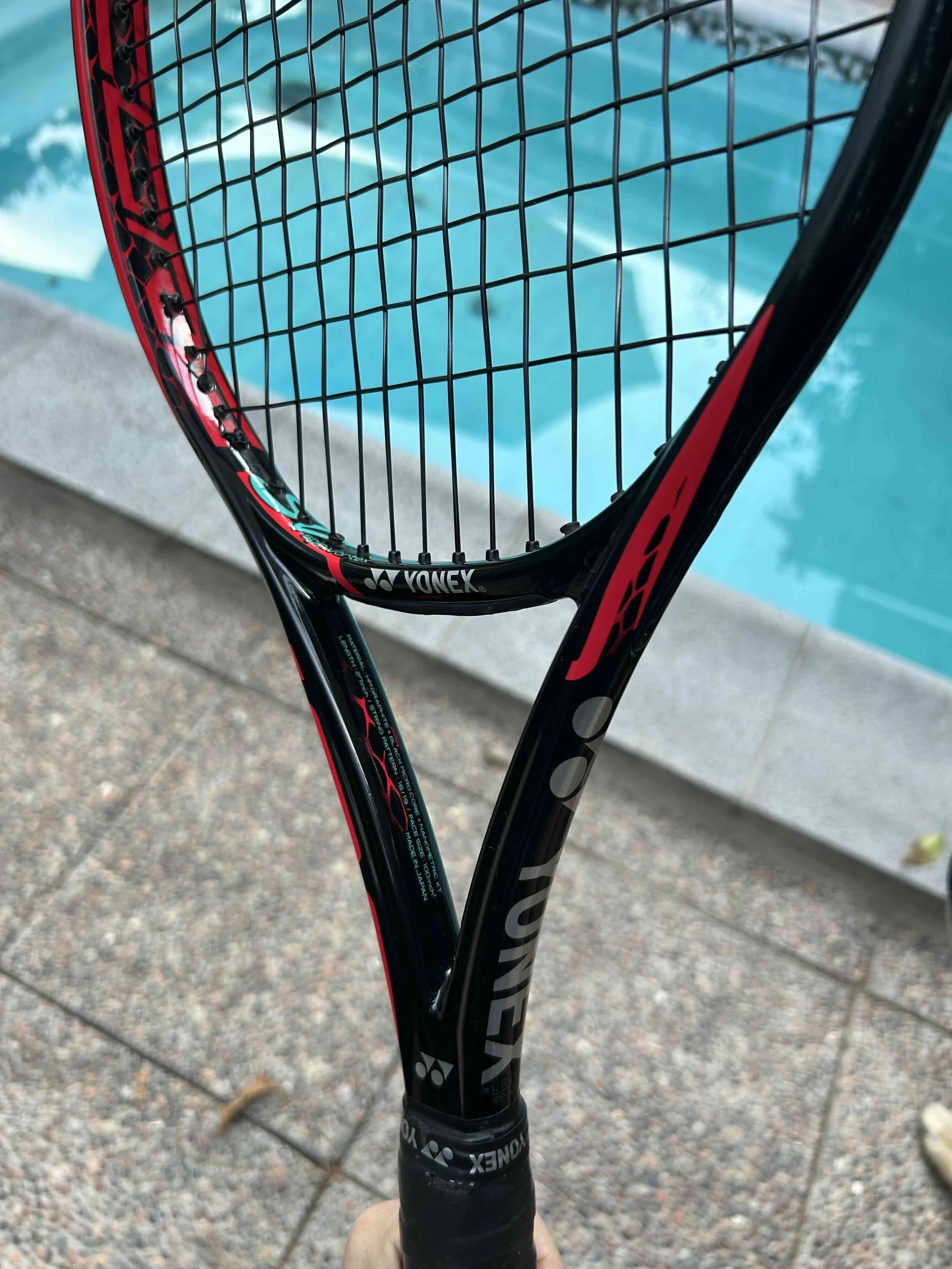 Raqueta de tenis Yonex vcore 100L 2019 - miniatura 4