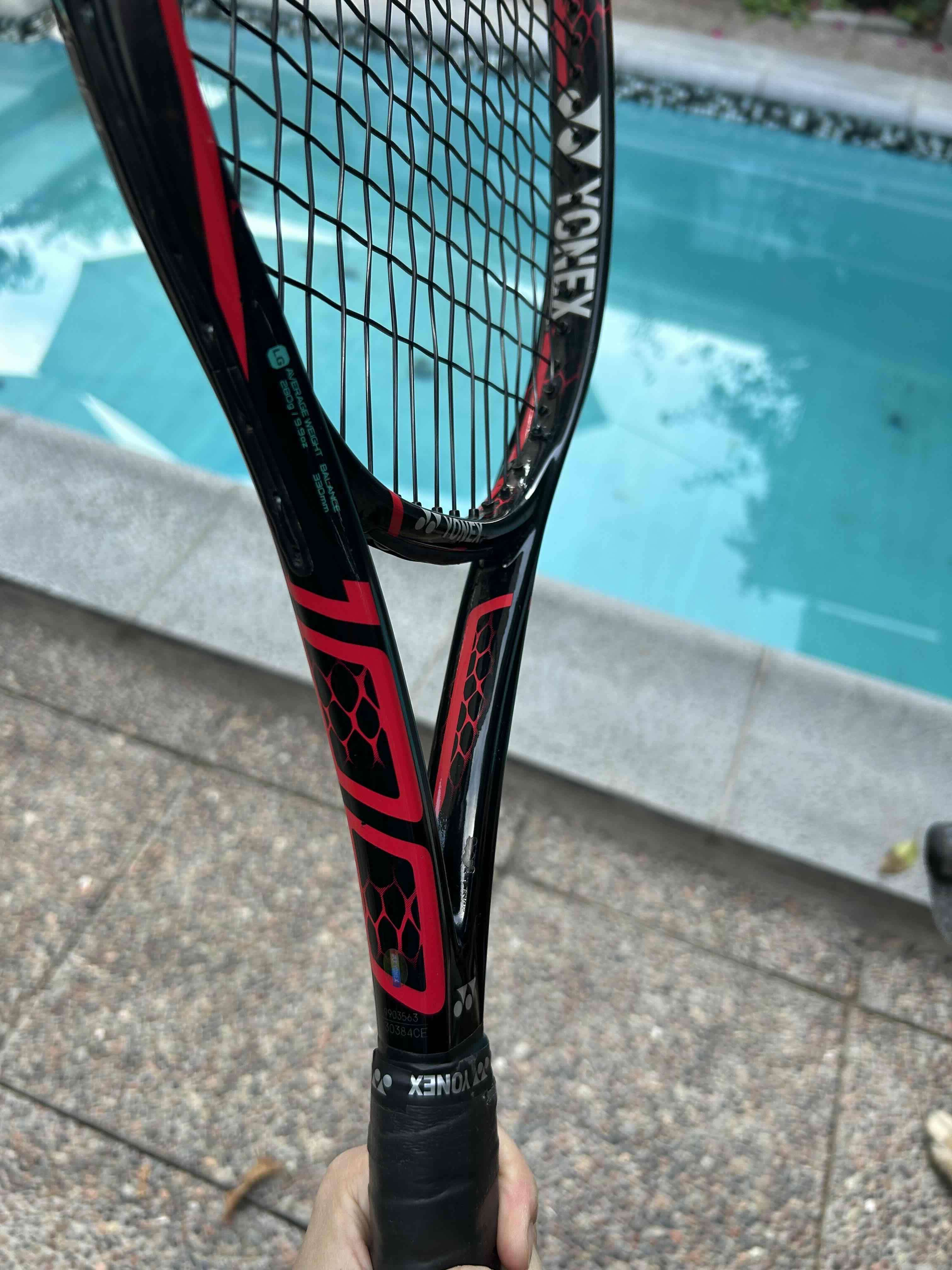 Raqueta de tenis Yonex vcore 100L 2019 - miniatura 5