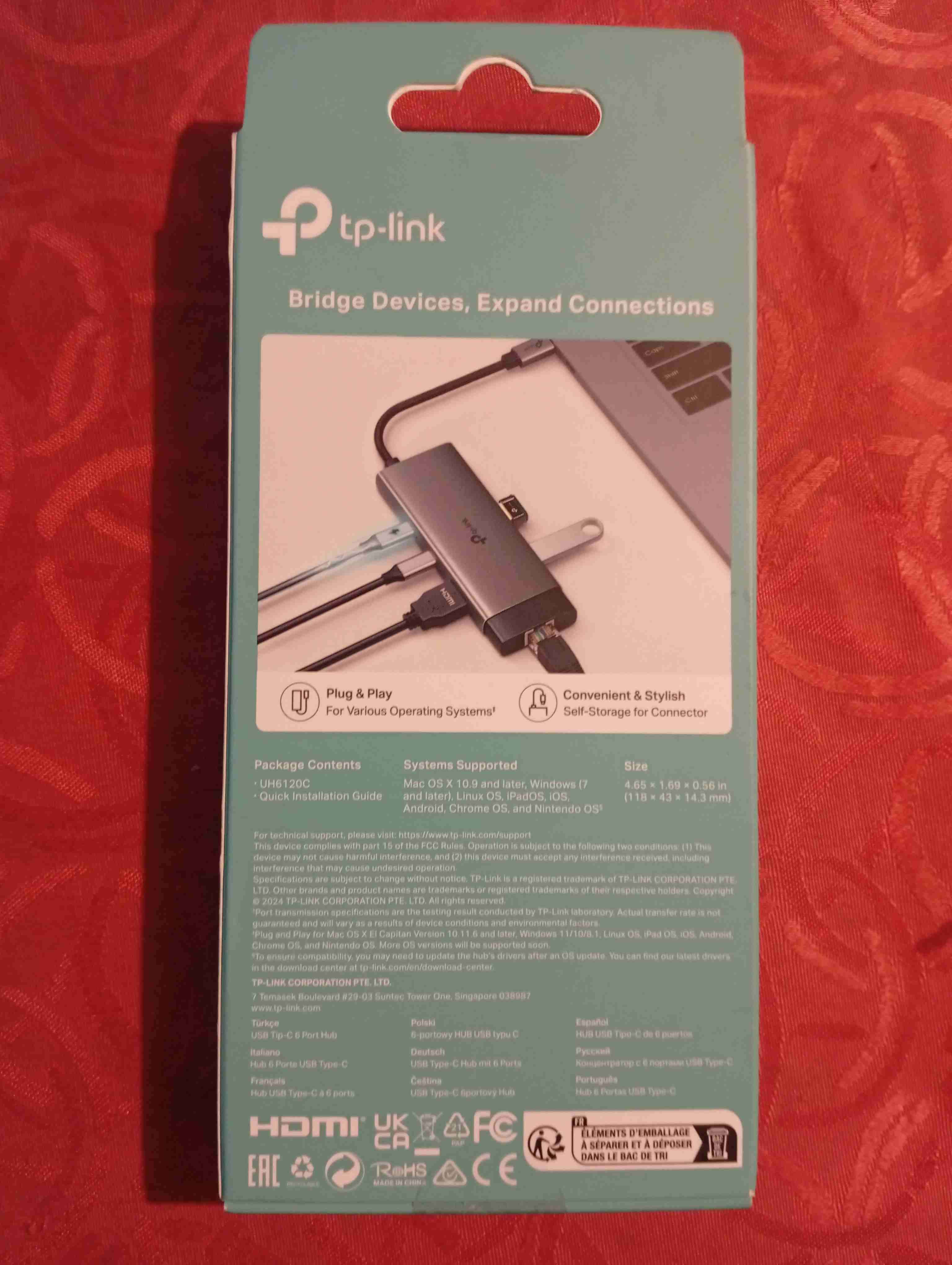 Hub USB TP-Link con 6 puertos - miniatura 1