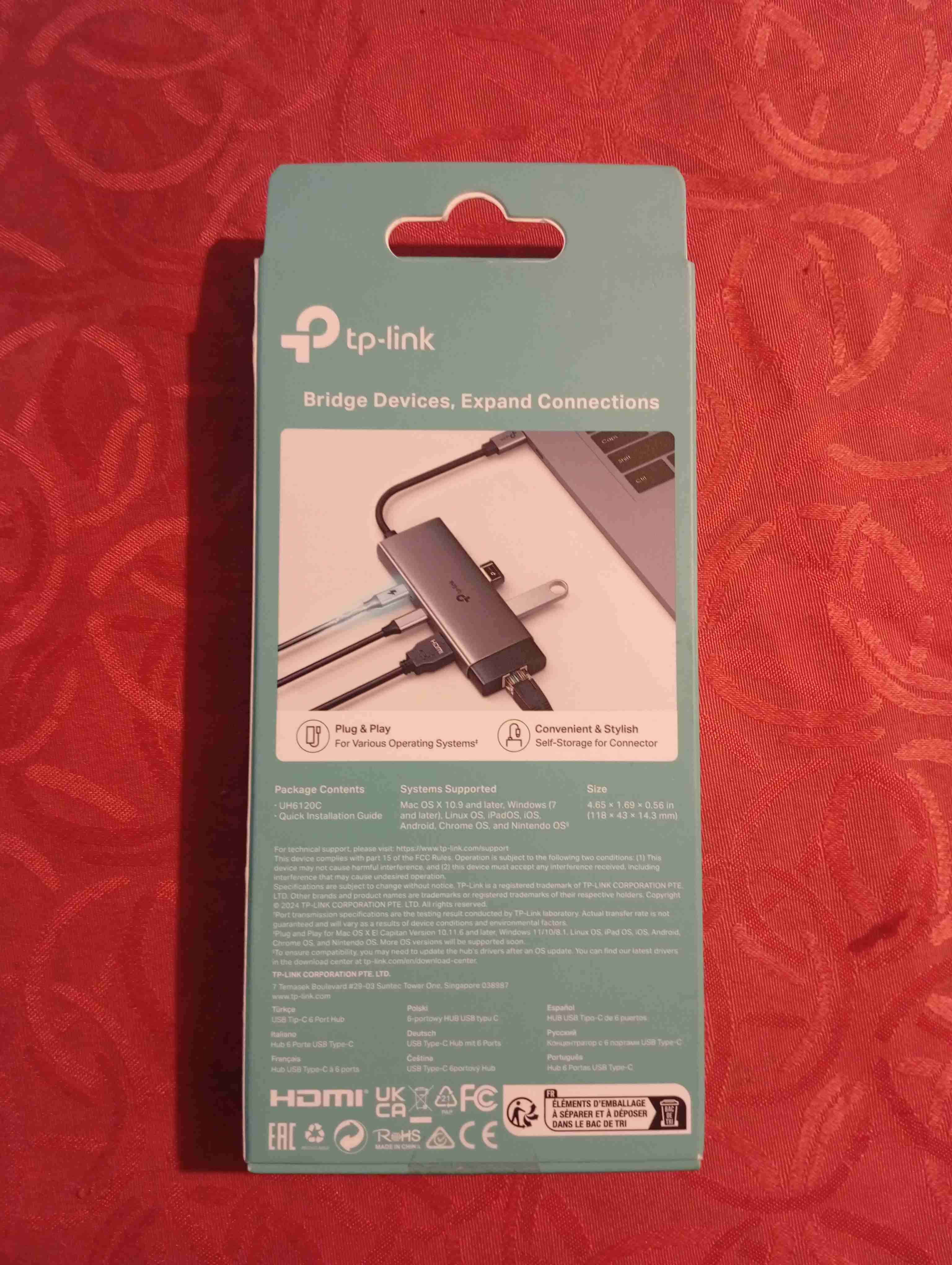 Hub USB TP-Link con 6 puertos - miniatura 2