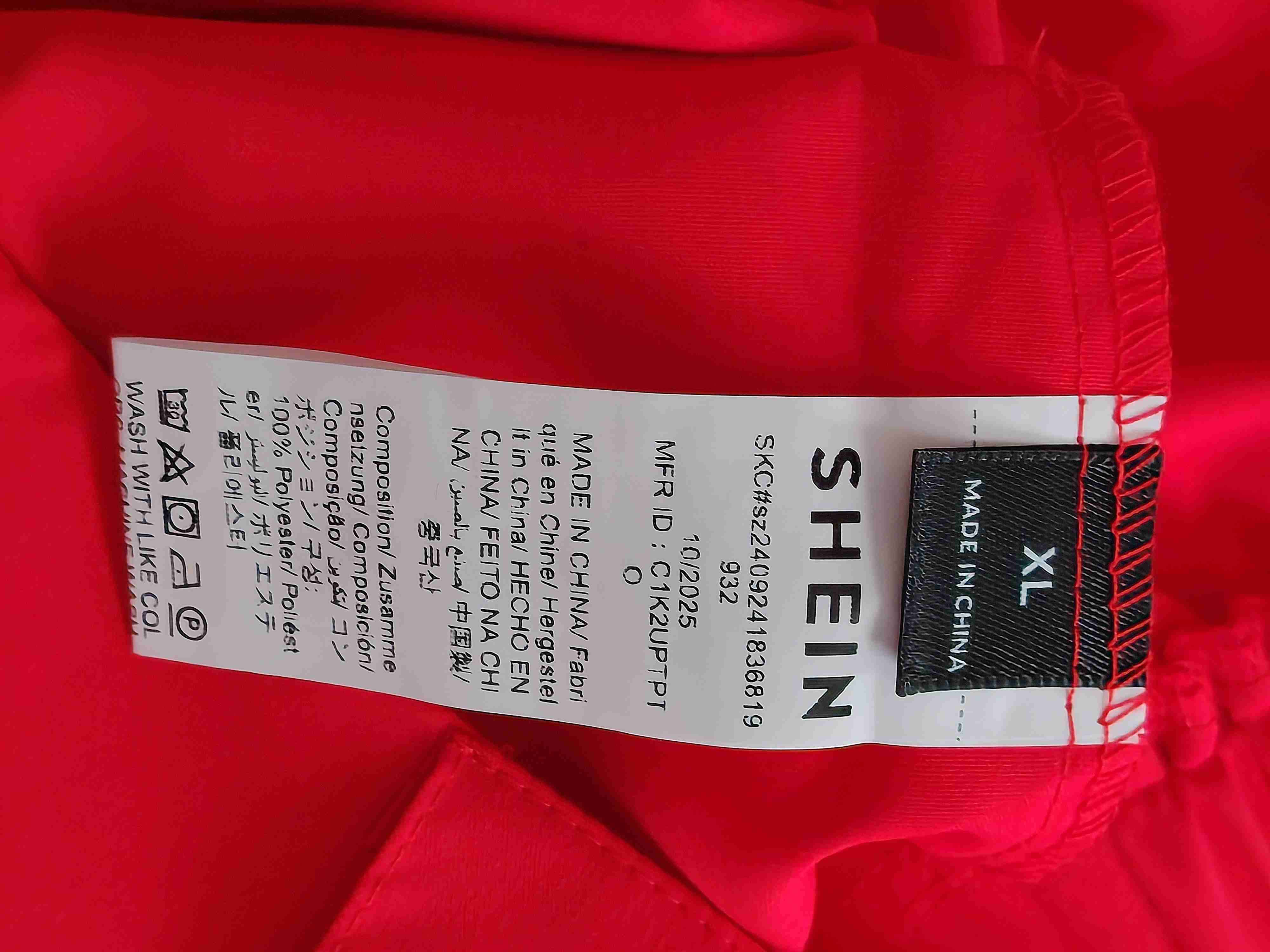 Shorts rojos casuales XL - miniatura 2