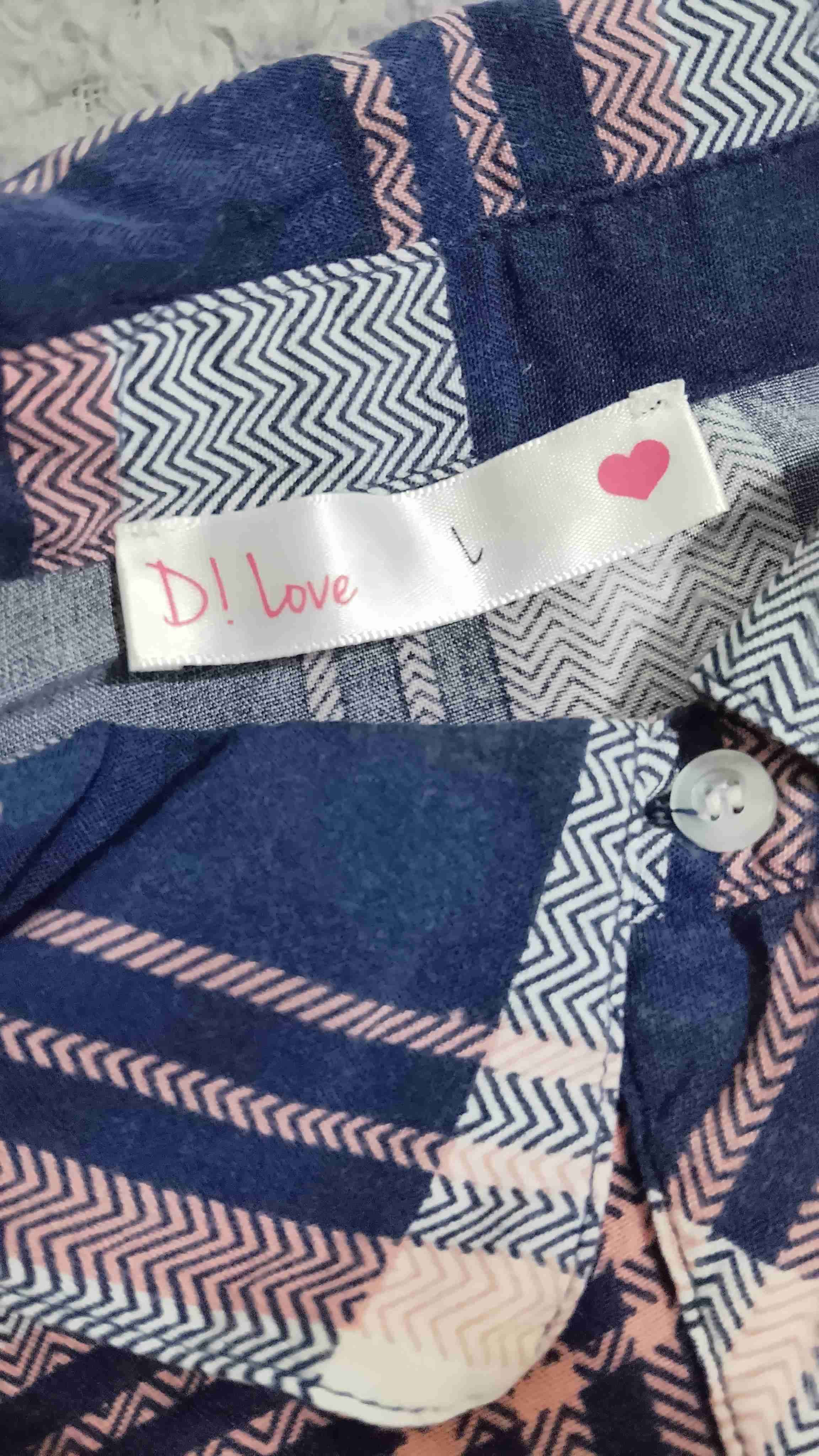 Blusa a cuadros azul y rosado - miniatura 3