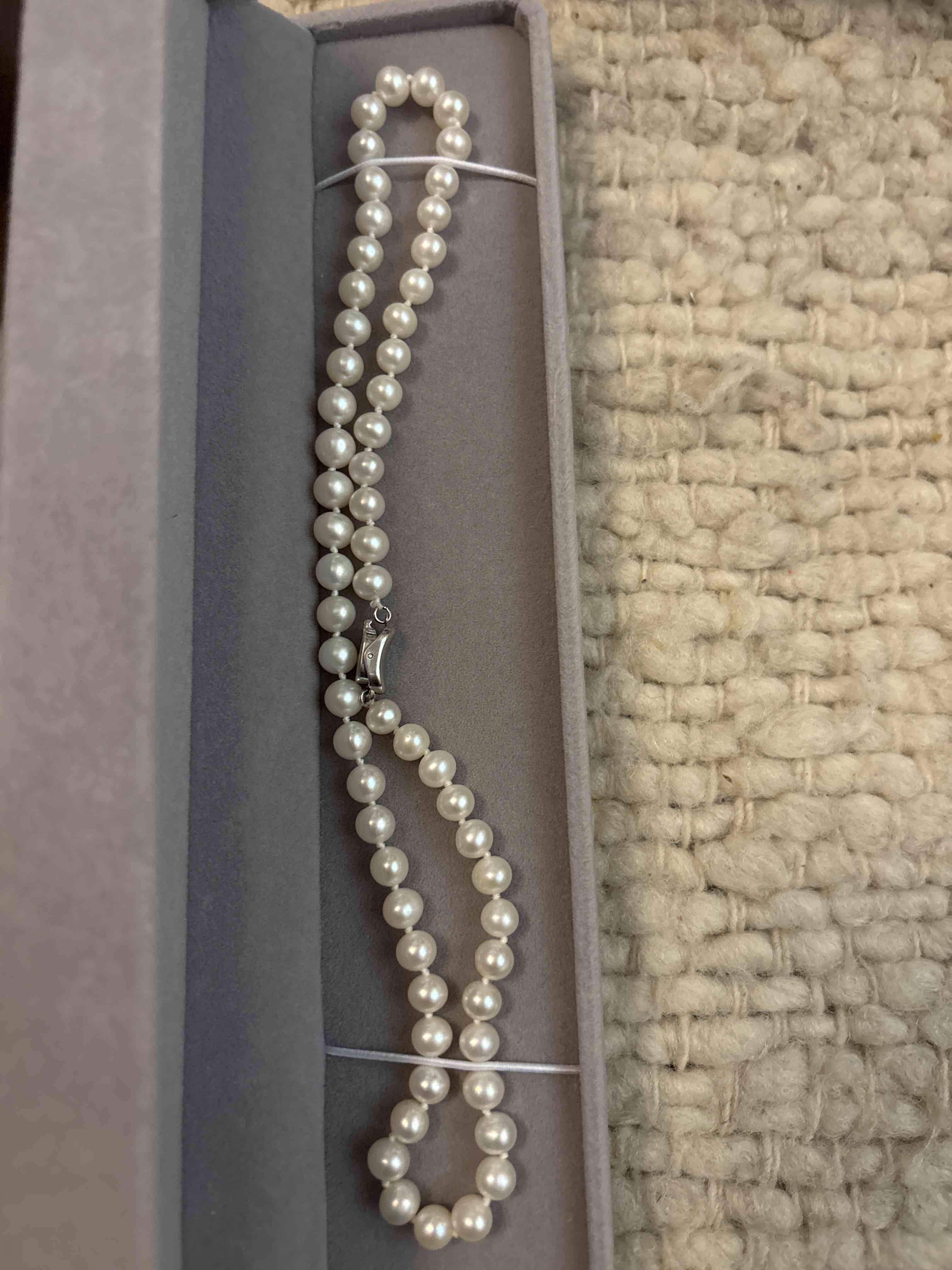 Collar de perlas cultivadas