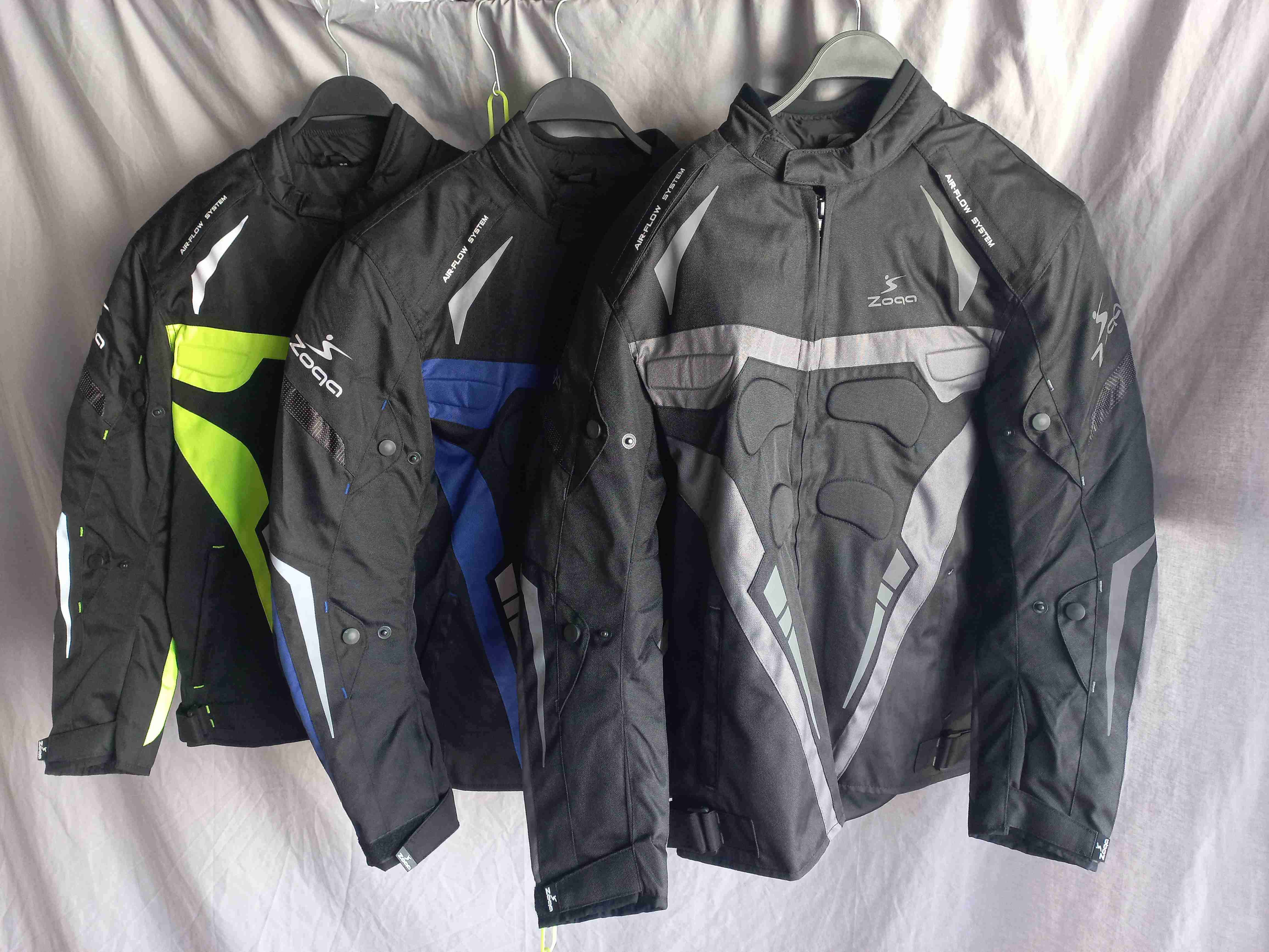 Chaqueta de moto  reflectante - miniatura 1