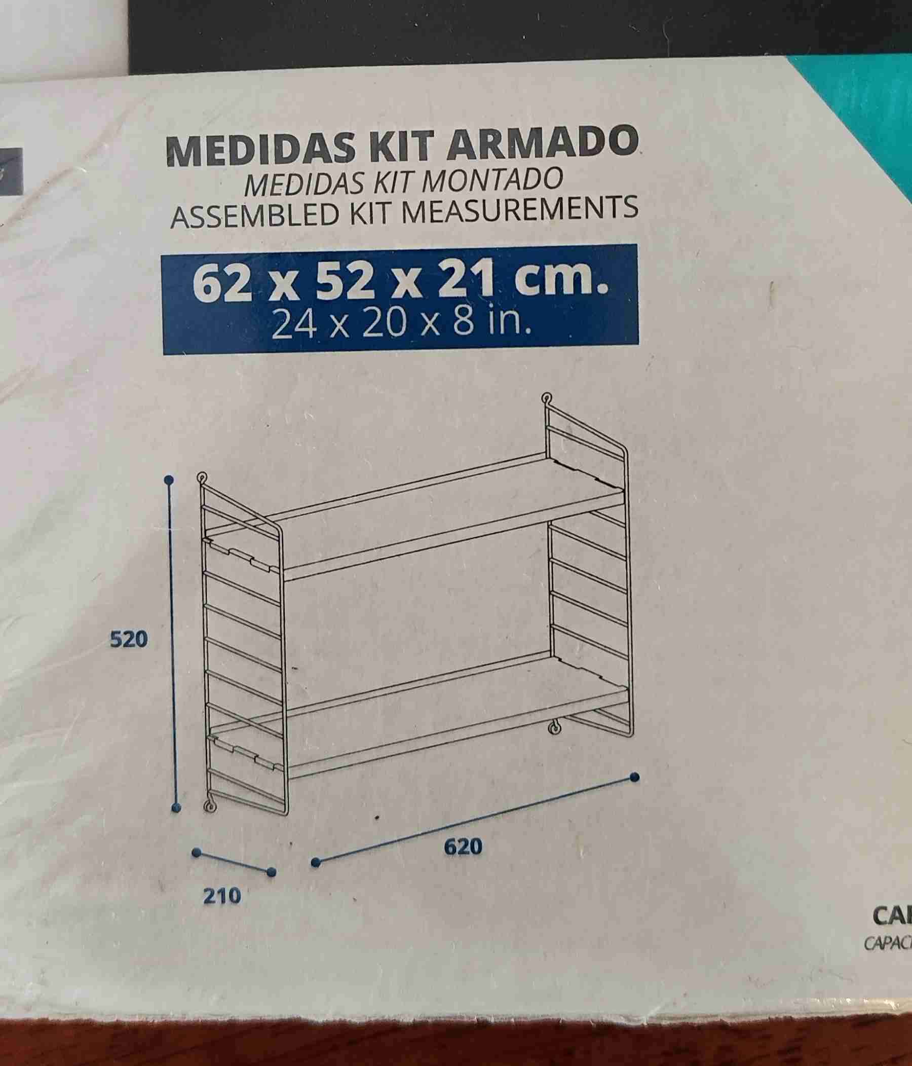 Kit repisa vintage Organiza - miniatura 2