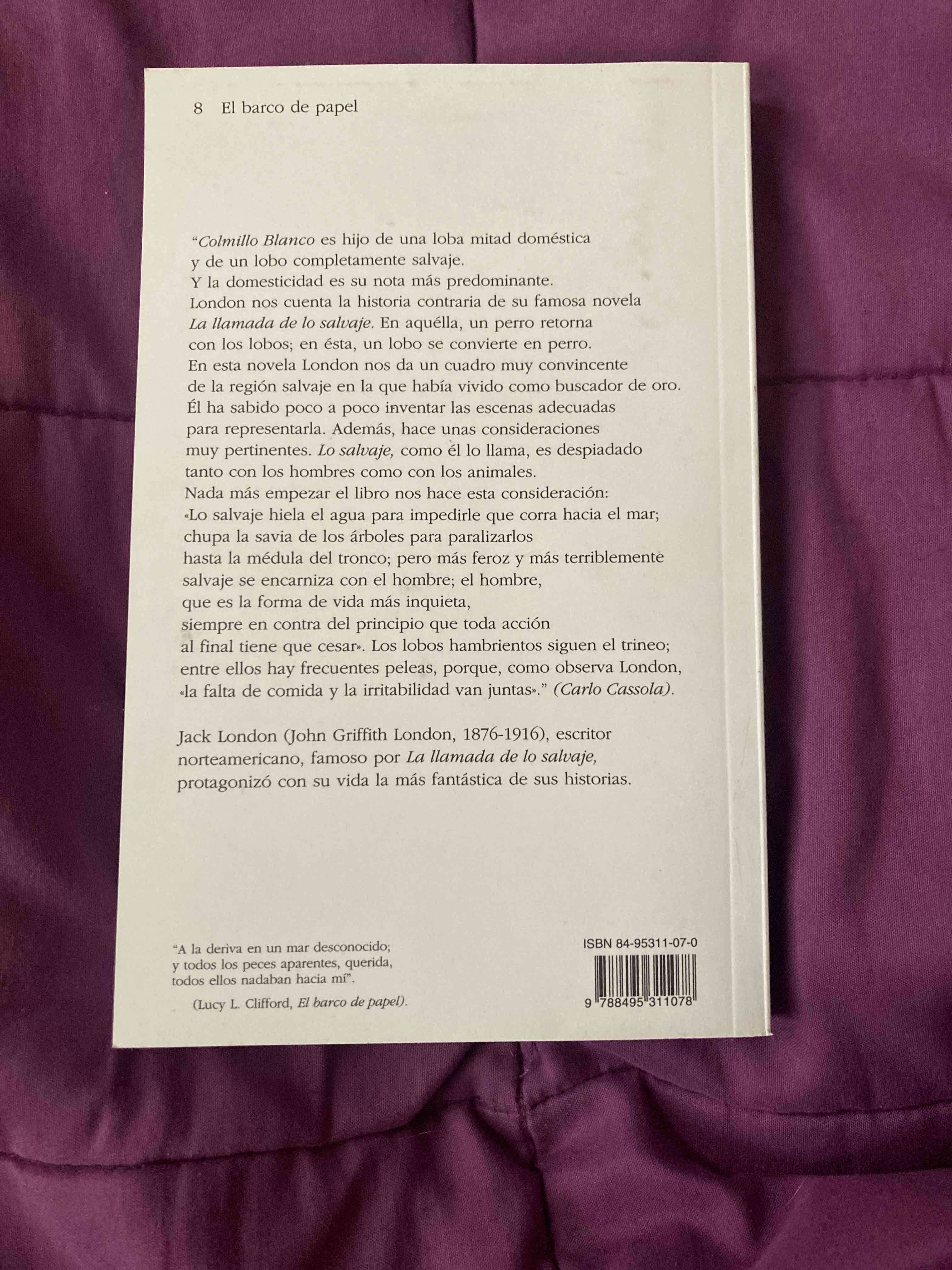 Libro 'Colmillo Blanco' de Jack London - miniatura 2