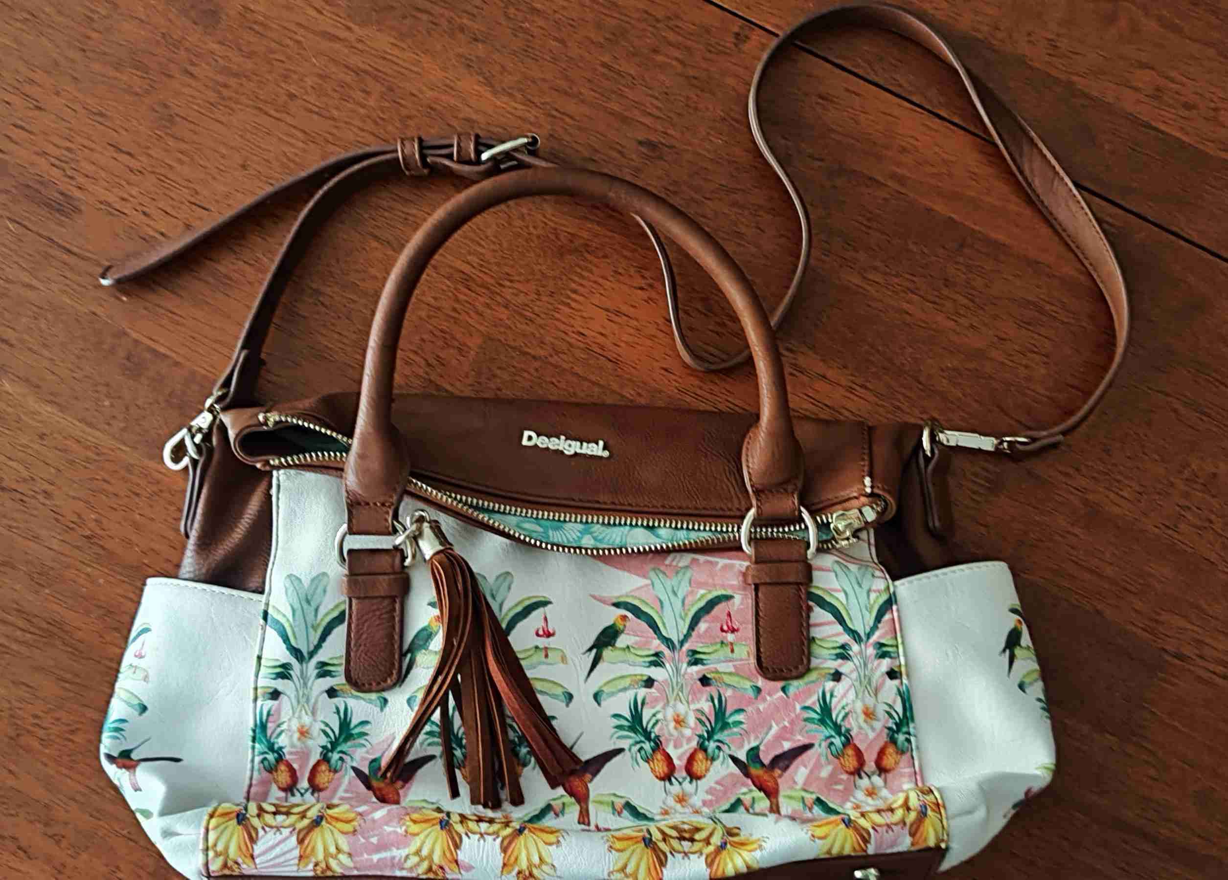 Cartera Desigual estampado floral - miniatura 1