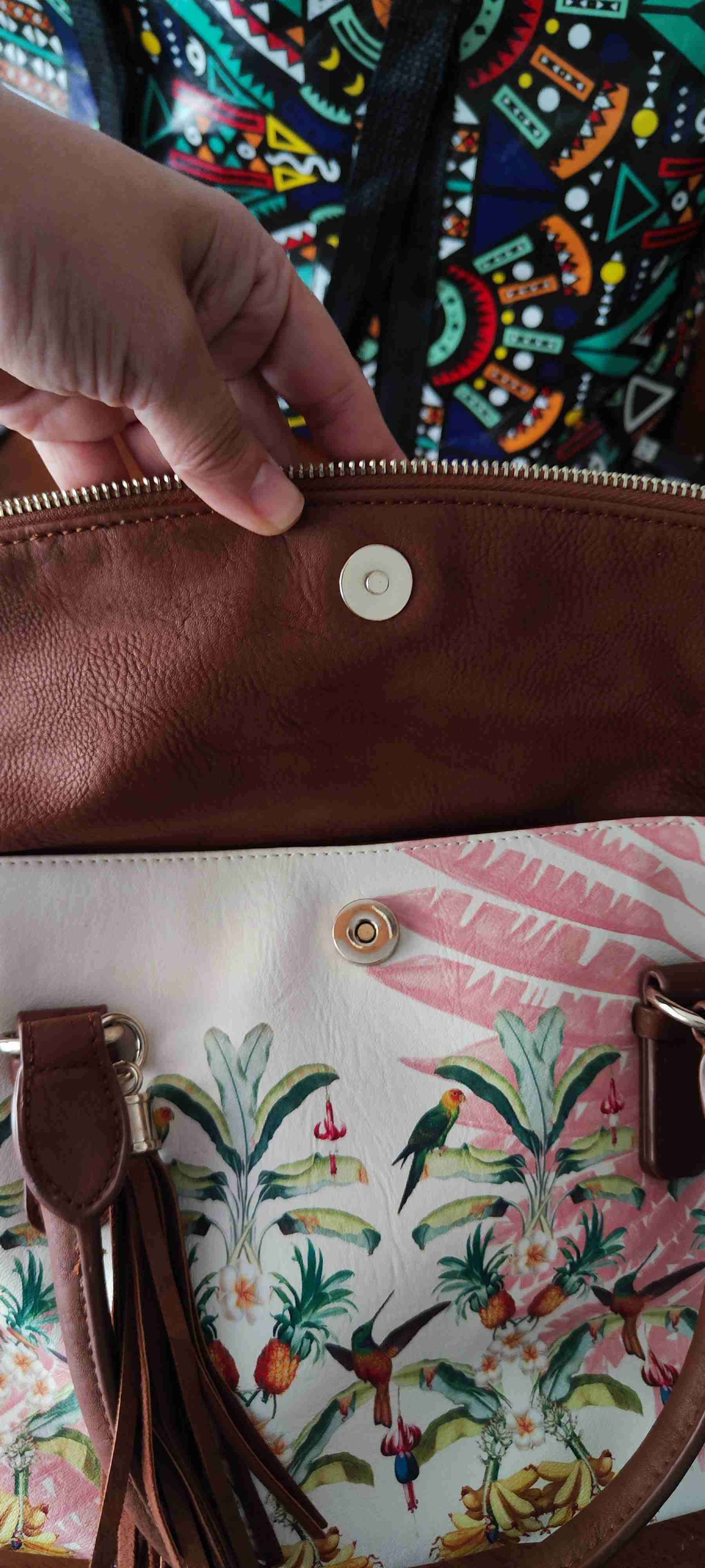 Cartera Desigual estampado floral - miniatura 4