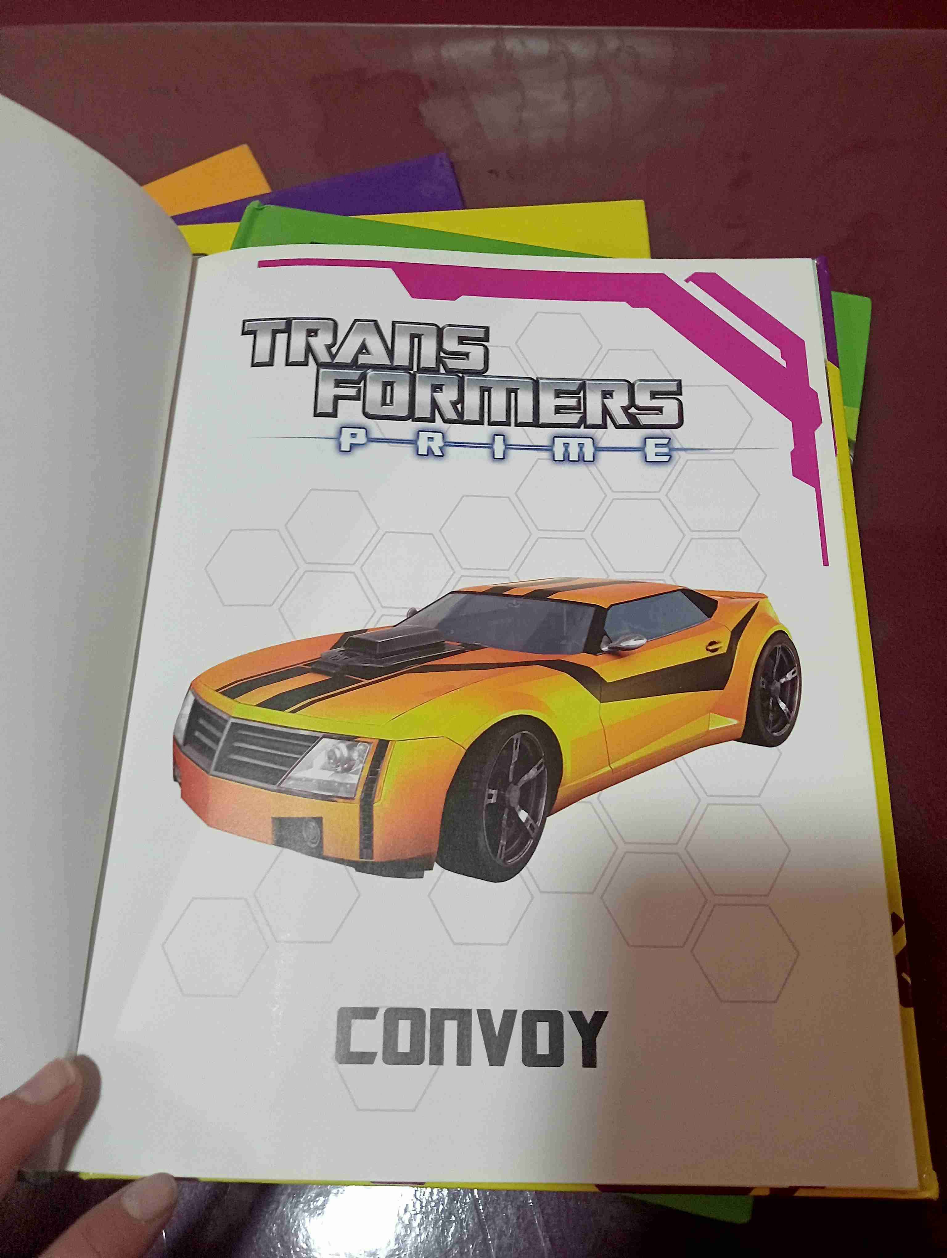 libros Transformers Prime hasbro - miniatura 2