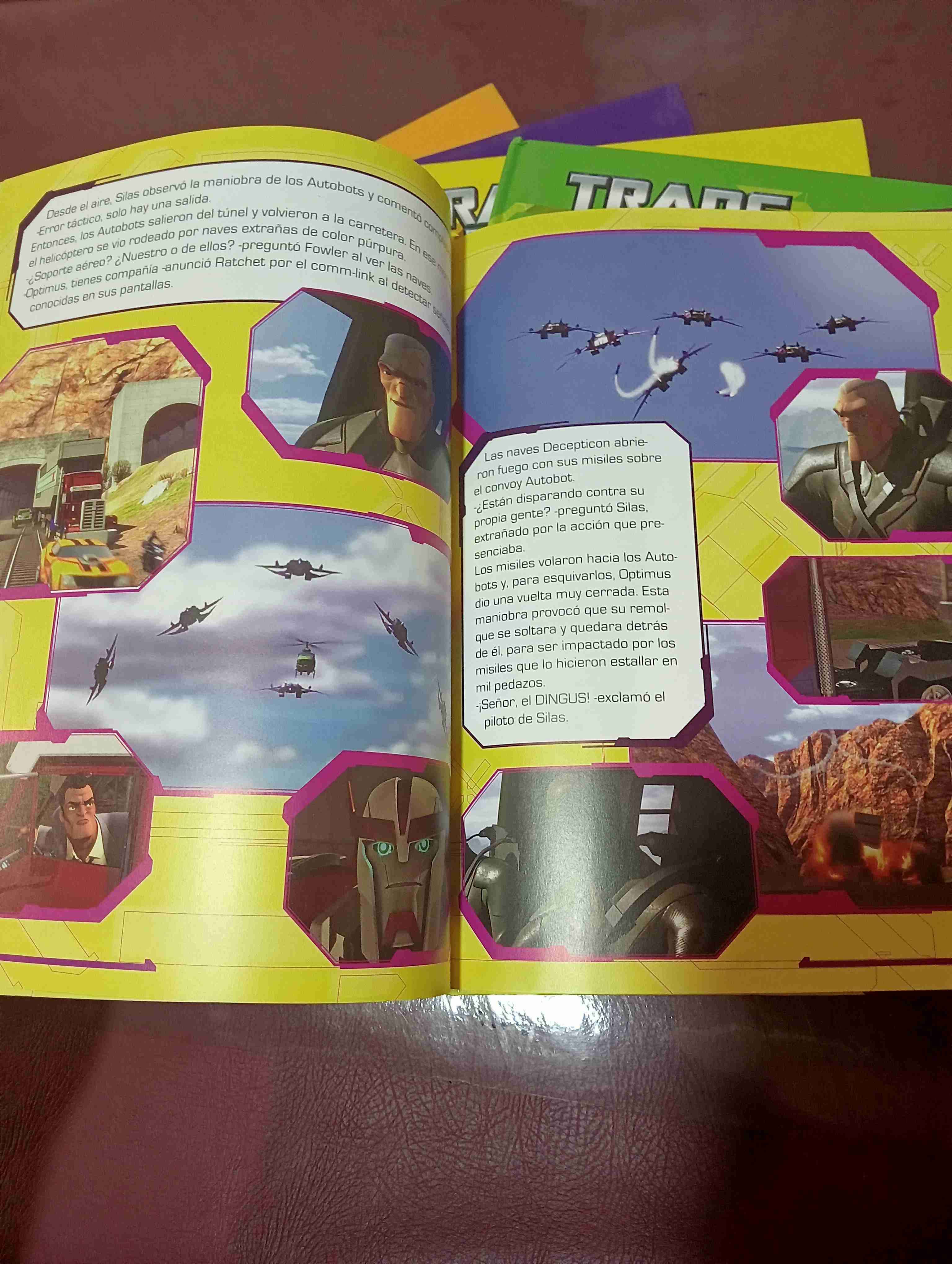 libros Transformers Prime hasbro - miniatura 3