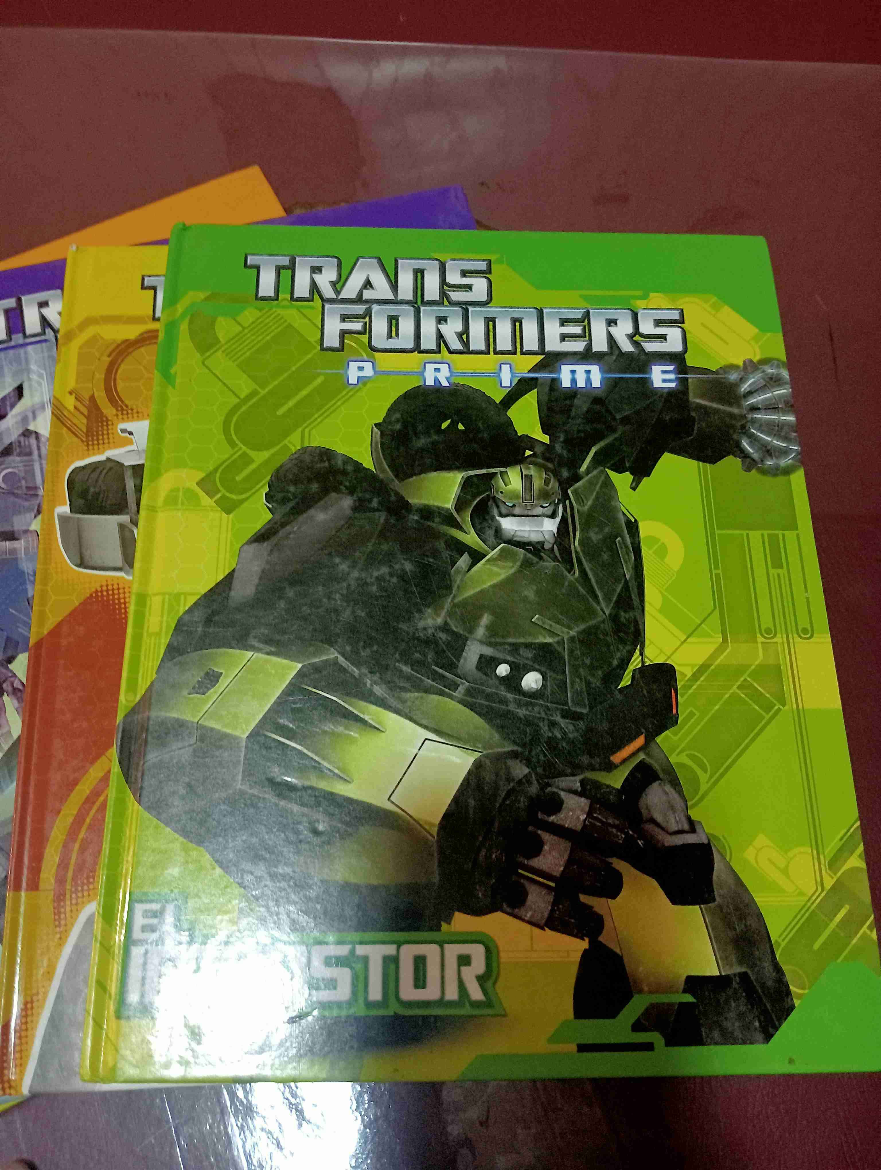 libros Transformers Prime hasbro - miniatura 4